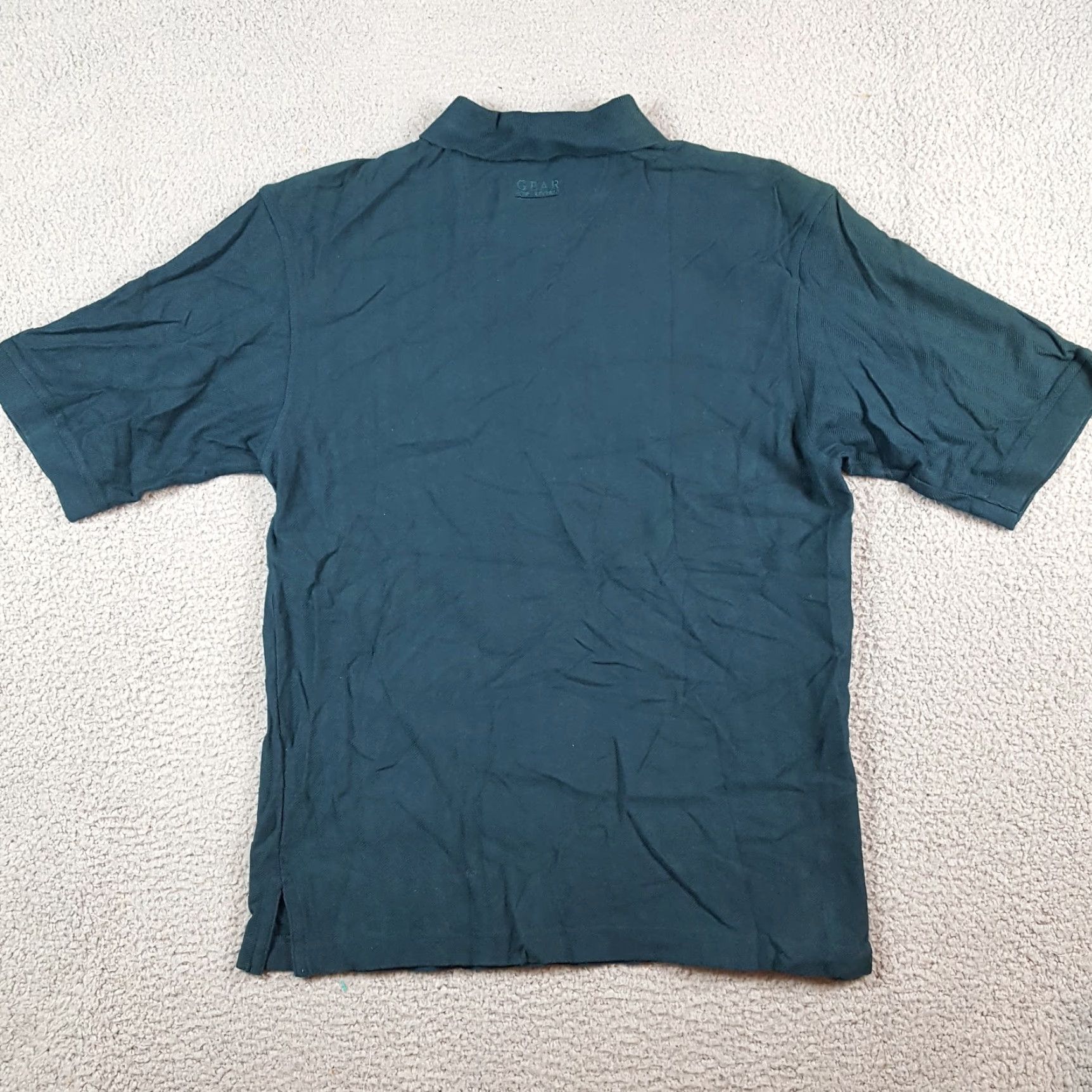 Vintage VINTAGE GEAR FOR SPORTS Polo Shirt Golf Course Preppy PGA Button Collar Men's M Green 90s Beach Classic Grunge Punk Surf L(Not necessary) Size US M / EU 48-50 / 2 - 5 Thumbnail