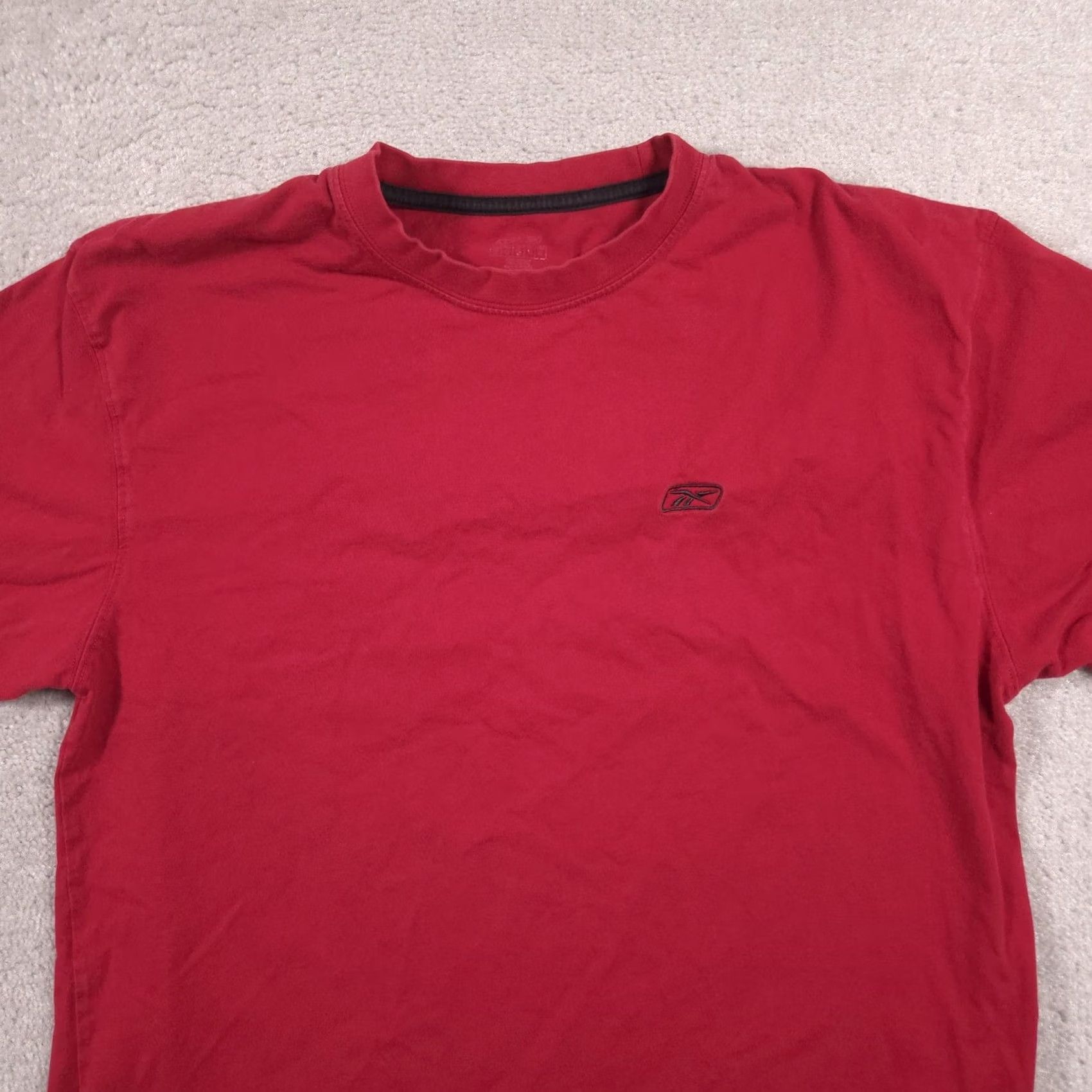 Reebok Reebok Shirt Mens Large Red Embroidered Logo Athletic Tee Crewneck Casual Size US L / EU 52-54 / 3 - 3 Thumbnail