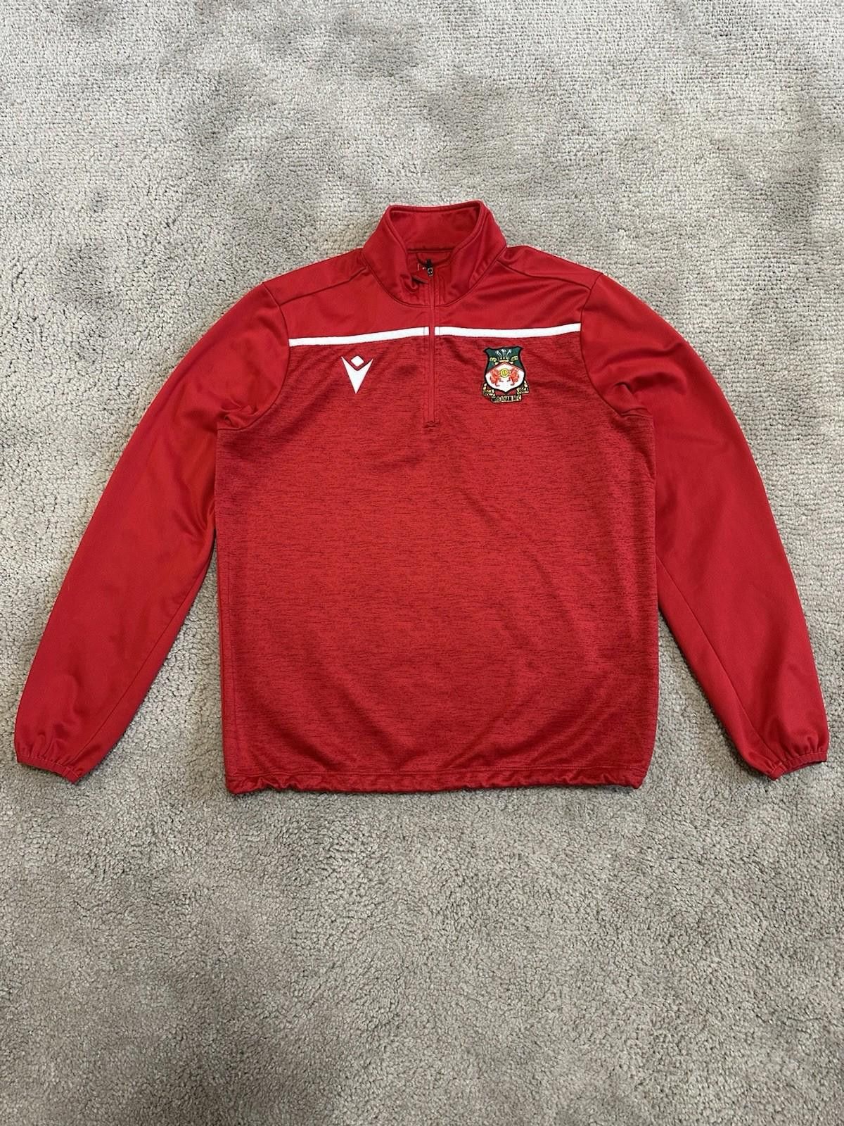 Macron WREXHAM 2020'S FOOTBALL TRAINING TOP JERSEY MACRON SIZE M Size US M / EU 48-50 / 2 - 1 Thumbnail