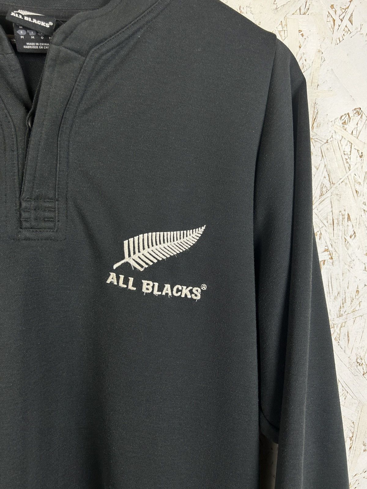 Adidas 00s Vintage Adidas All Blacks 2003/04 Union Rugby Jersey M Size US M / EU 48-50 / 2 - 3 Thumbnail