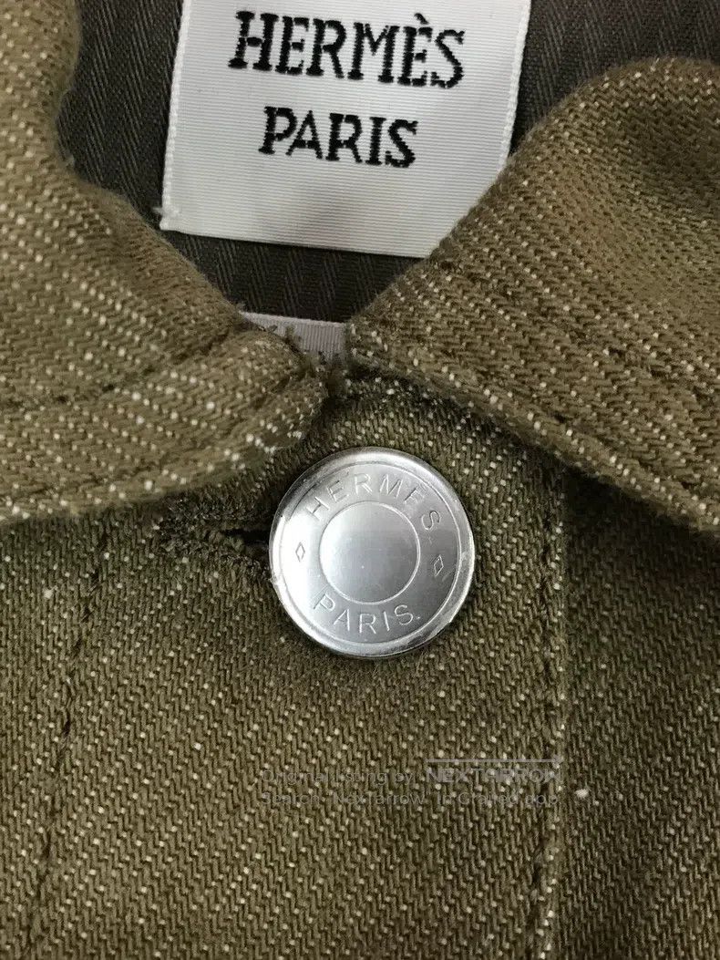Hermes Hermes Earth Tones Jacket Coat Size XS / US 0-2 / IT 36-38 - 3 Thumbnail