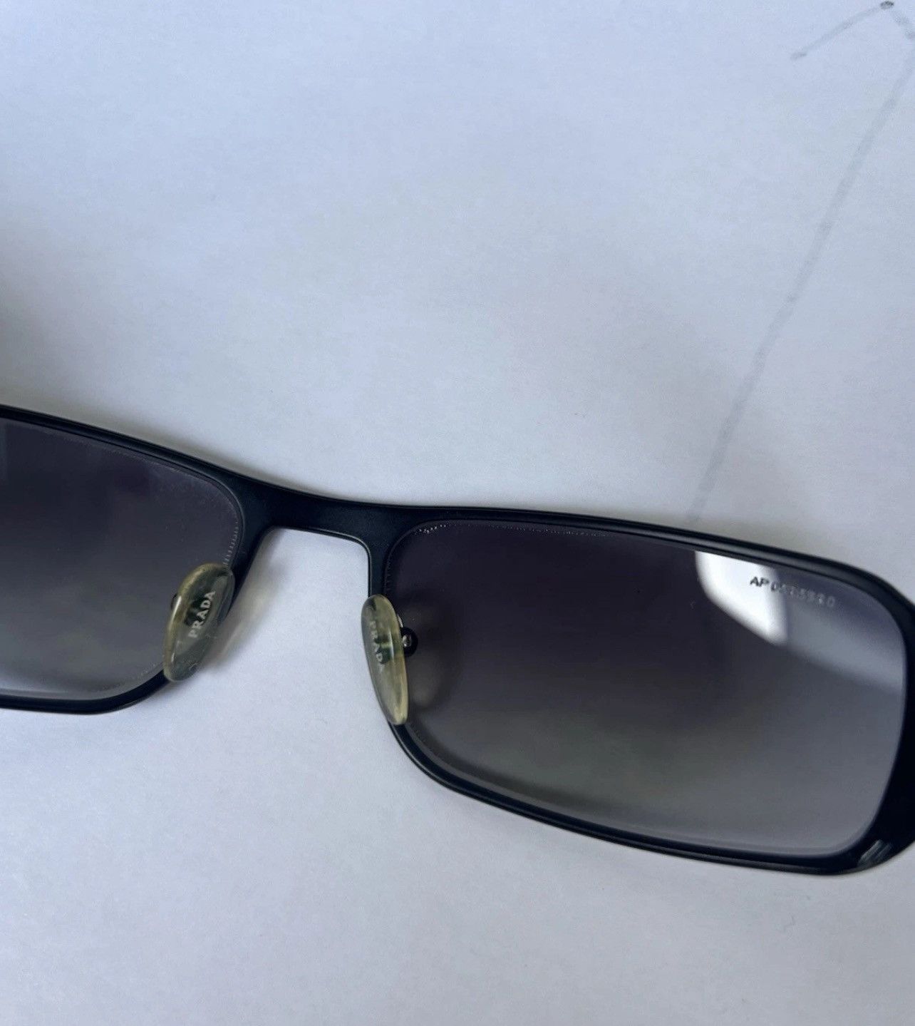 Prada Prada Sunglasses 2006 Black PR52FS SPR 52F 1BO-3M1 270324 Size ONE SIZE - 8 Thumbnail