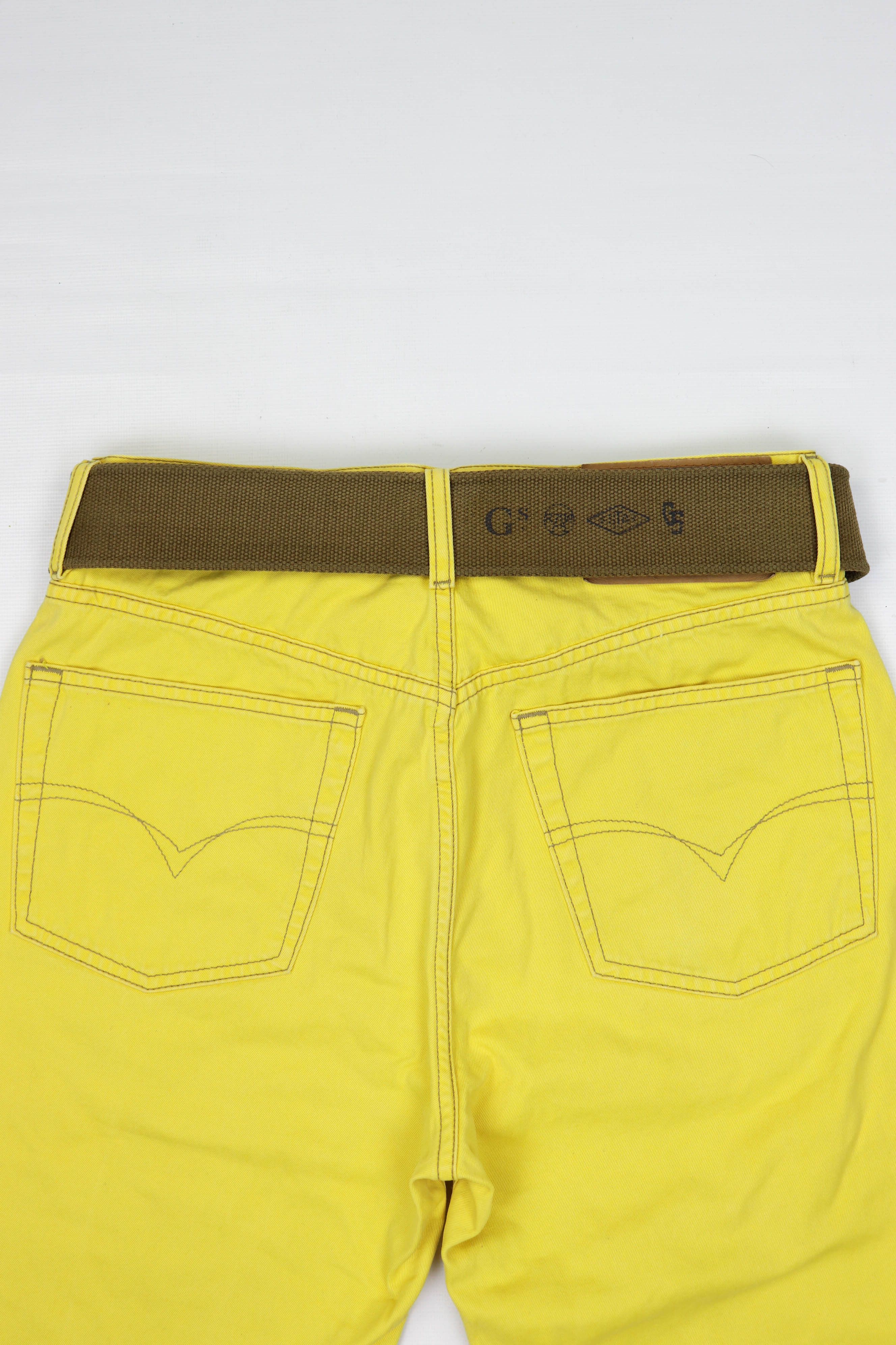 G-Star G-Star RAW Denim Vintage Canvas/Leather Split Belt Size ONE SIZE - 4 Thumbnail
