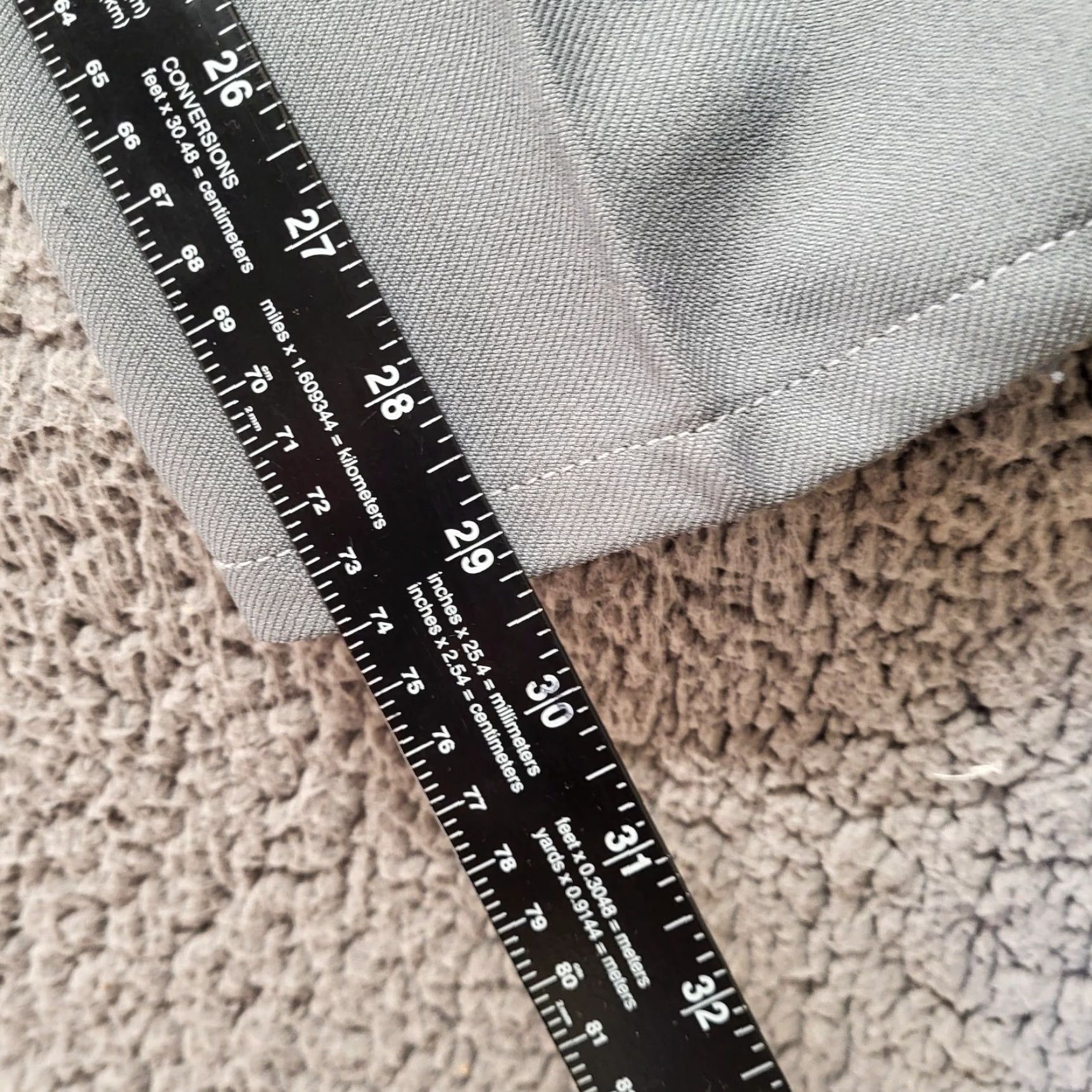 Levi's VINTAGE Levi's 517 Jeans Gray Bootcut 40x29 Regular Mens 1970s Polyester Black Tab Size US 39 - 7 Thumbnail