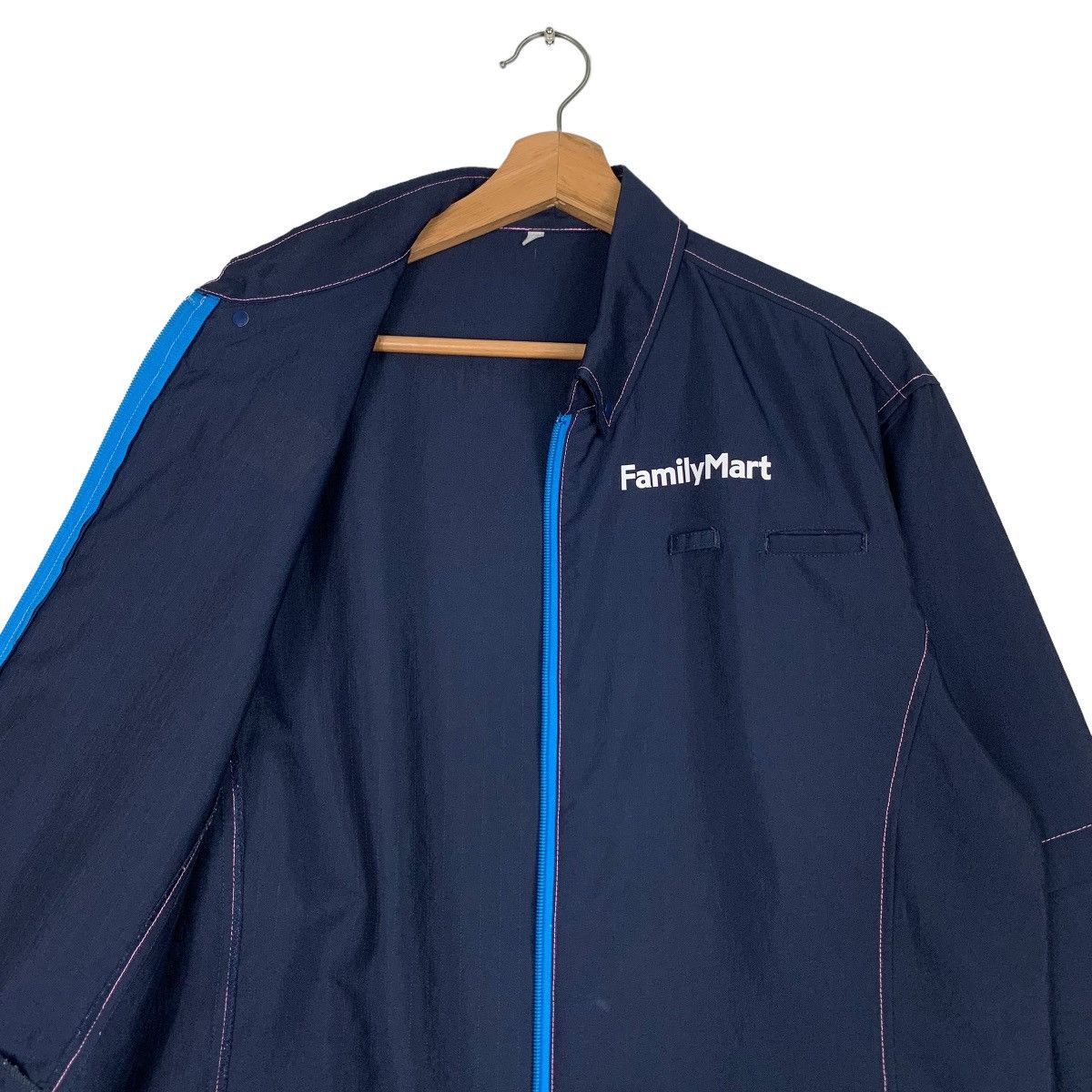 Japanese Brand × Vintage FAMILY MART Detacheable Sleeve Uniform Jacket #0495-C23 Size US M / EU 48-50 / 2 - 11 Thumbnail