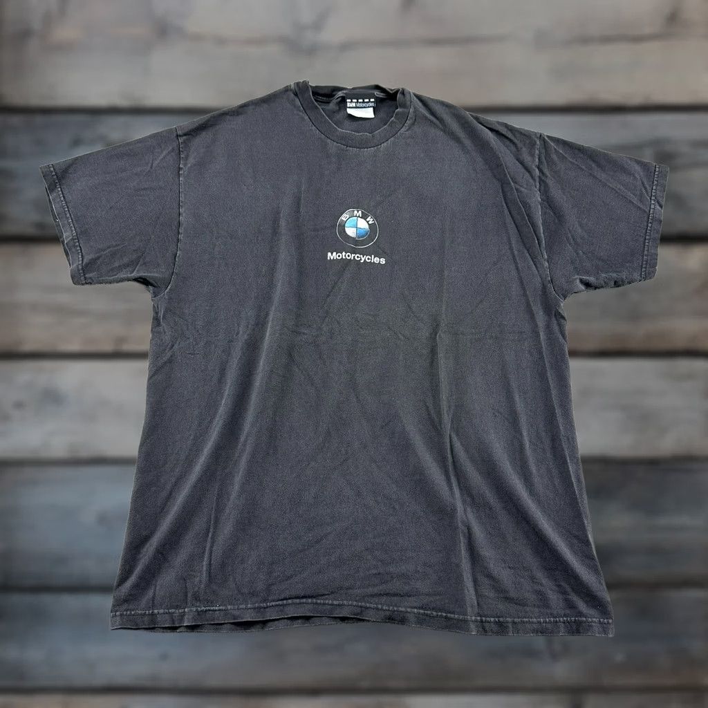 BMW VINTAGE BMW Shirt Mens XL Black Cotton Logo 90s USA Cars Graphic Print Short Sleeve T-Shirt Size US XL / EU 56 / 4 - 1 Thumbnail