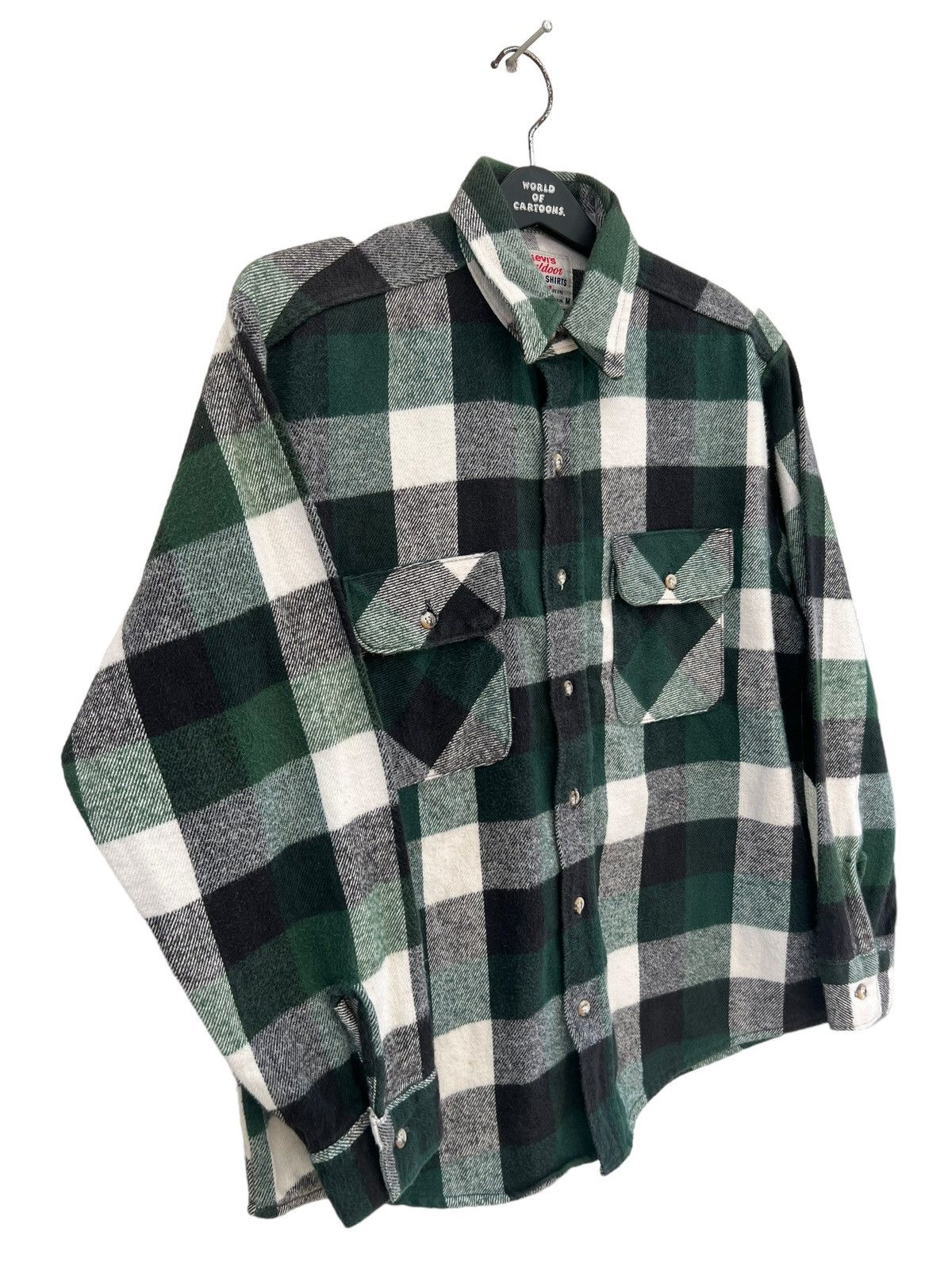 Levi's Vtg Levi’s Outdoors Usa Check Board Flannel Alaska Shirt Size US M / EU 48-50 / 2 - 11 Thumbnail