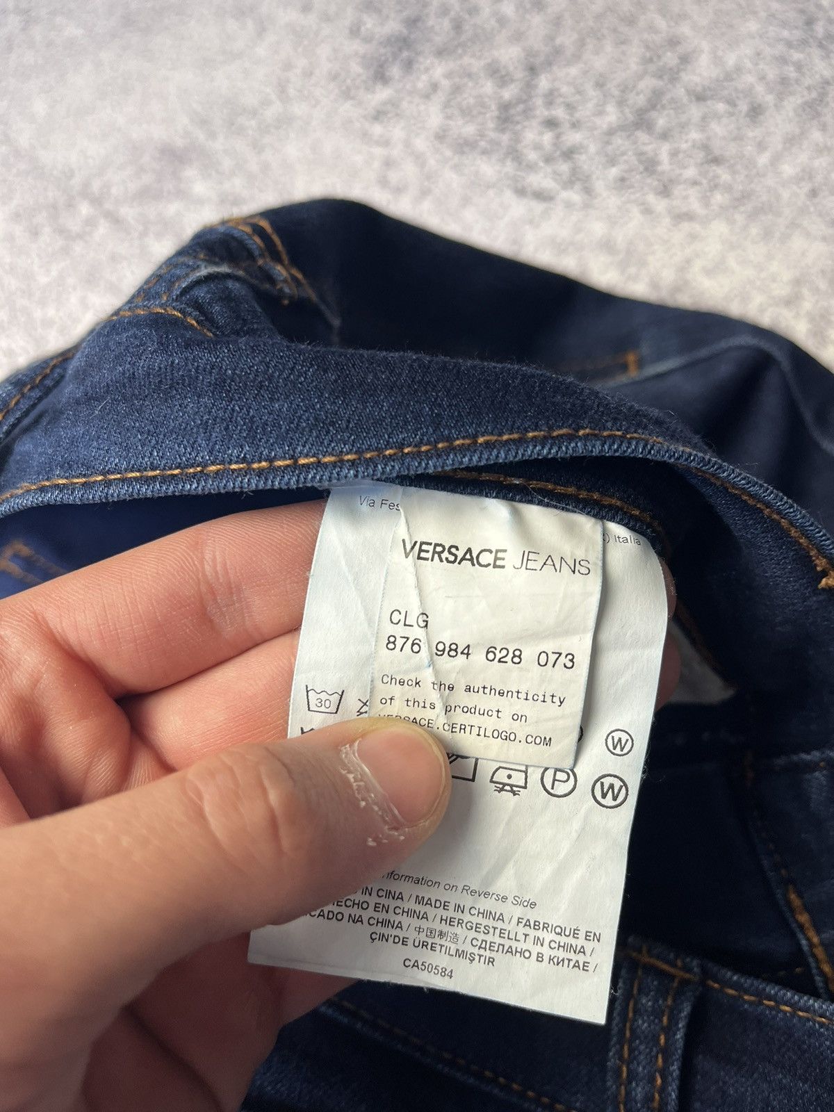 Versace Vintage Versace Jeans Couture Denim Pants Luxury Y2K Size US 32 / EU 48 - 12 Thumbnail