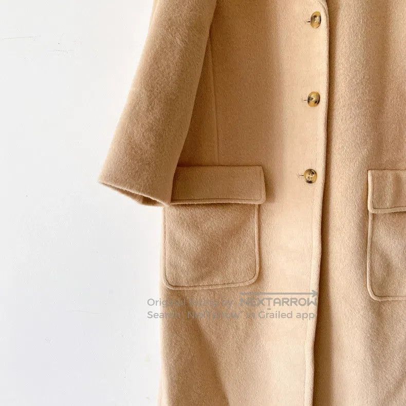 Valentino Valentino khaki wool coat Size S / US 4 / IT 40 - 6 Thumbnail