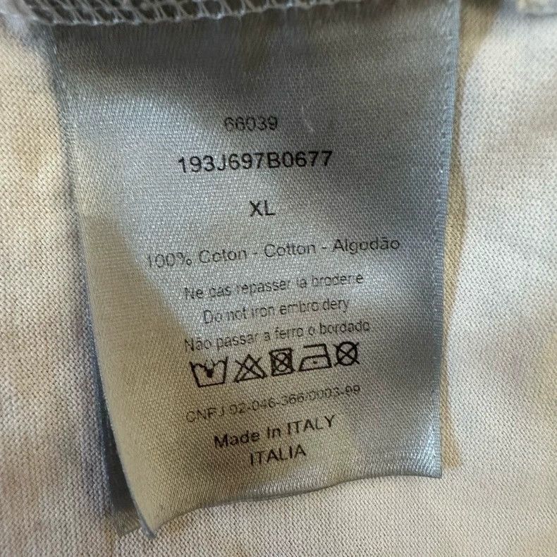 Dior DIOR Logo Short Sleeve Knit T-2505 Size US XL / EU 56 / 4 - 4 Thumbnail