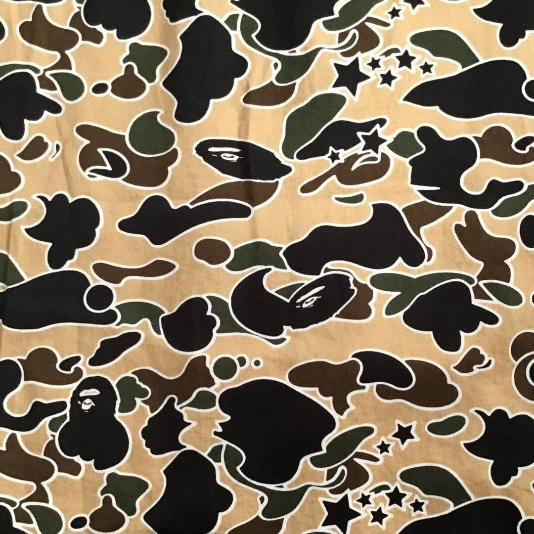 Bape × Nigo 🔥Vintage🔥 BAPE Aloha shirt sta camo a bathing ape NIGO Size US S / EU 44-46 / 1 - 4 Thumbnail
