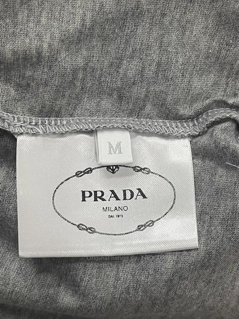 Prada Prada Gray stitched white fake two pieces Size M / US 6-8 / IT 42-44 - 5 Thumbnail