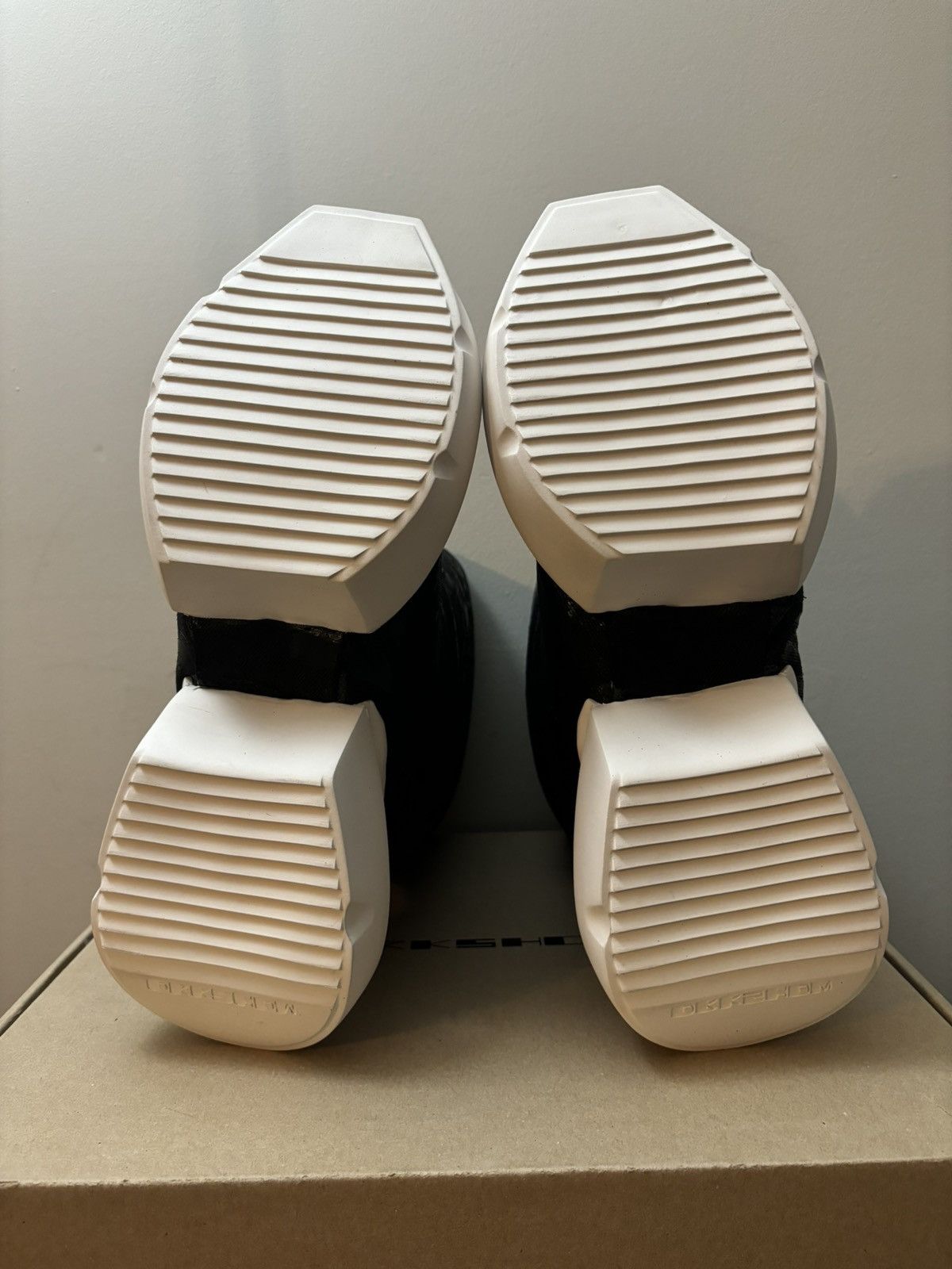 Rick Owens Drkshdw Rick Owens DRKSHDW Lunar Split Padded Boots Black Size US 8 / EU 41 - 6 Thumbnail