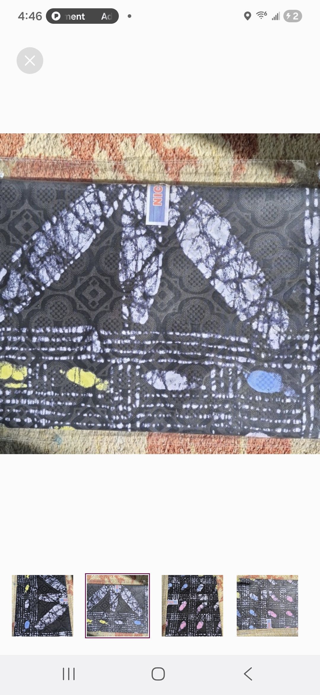 Other Nice Batik Fabric Size ONE SIZE - 3 Thumbnail