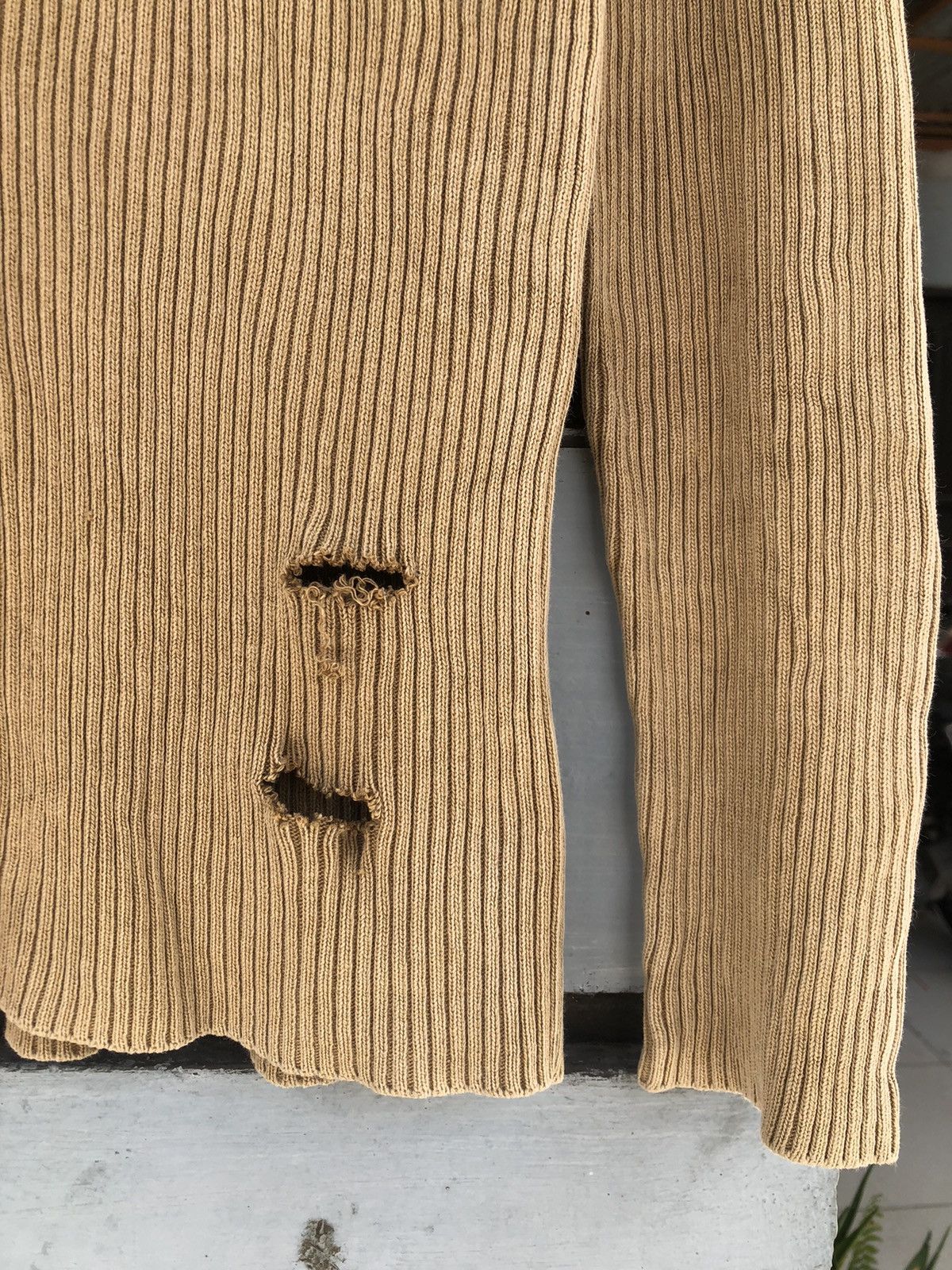 Beauty Beast × Japanese Brand × semanticdesign Distressed Semanticdesign Japanese knit sweater Size US M / EU 48-50 / 2 - 6 Thumbnail
