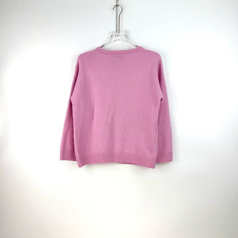 Gucci Gucci Pink co-branded classic logo Mickey Mouse wool sweate Size L / US 10 / IT 46 - 4 Thumbnail