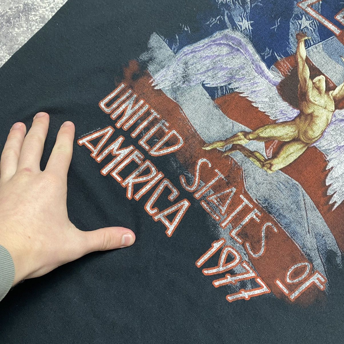Band Tees Vintage Led Zeppelin United States Of America 00’s tee Size US L / EU 52-54 / 3 - 5 Thumbnail