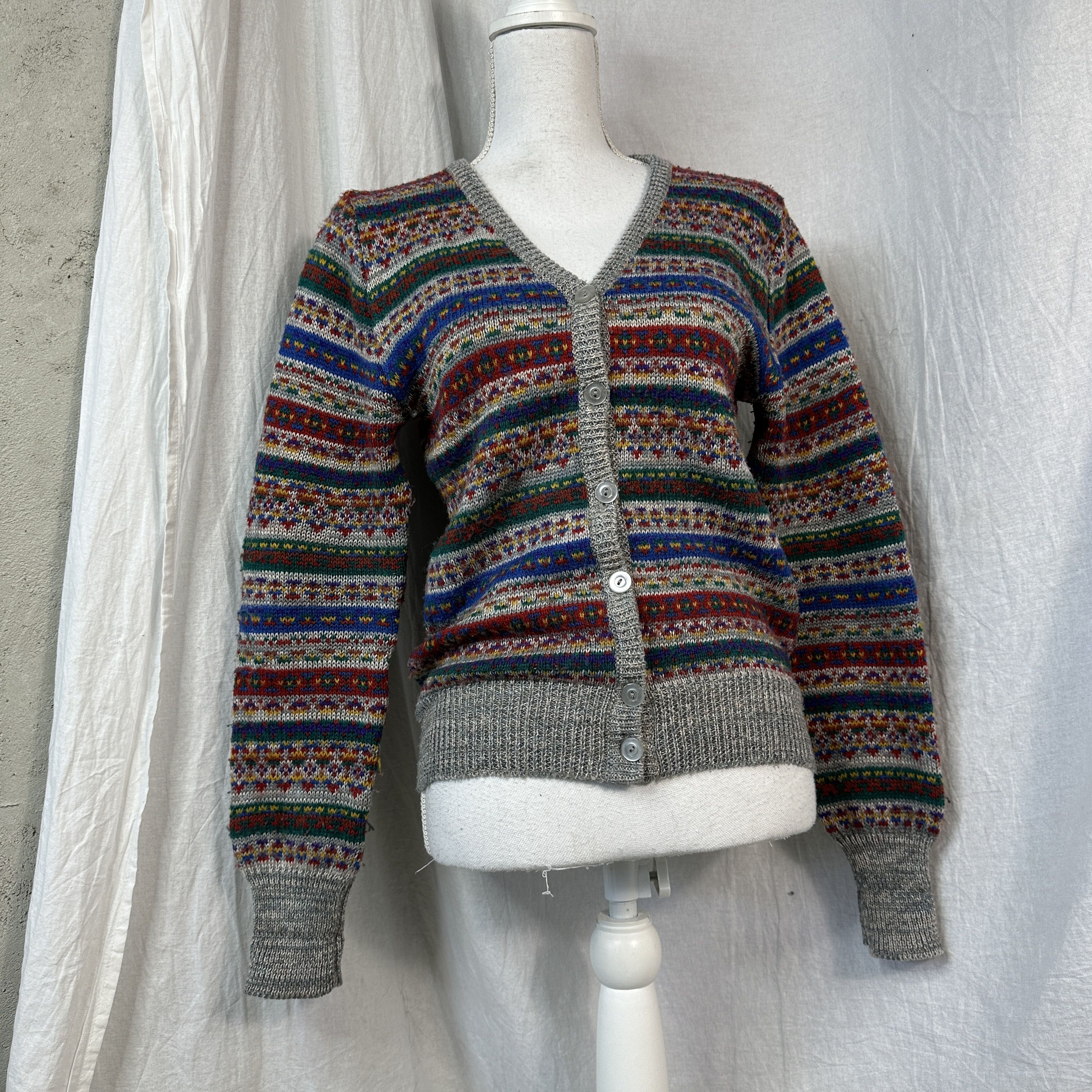 Vintage Vintage Woolen Cardigan Size US S / EU 44-46 / 1 - 5 Thumbnail