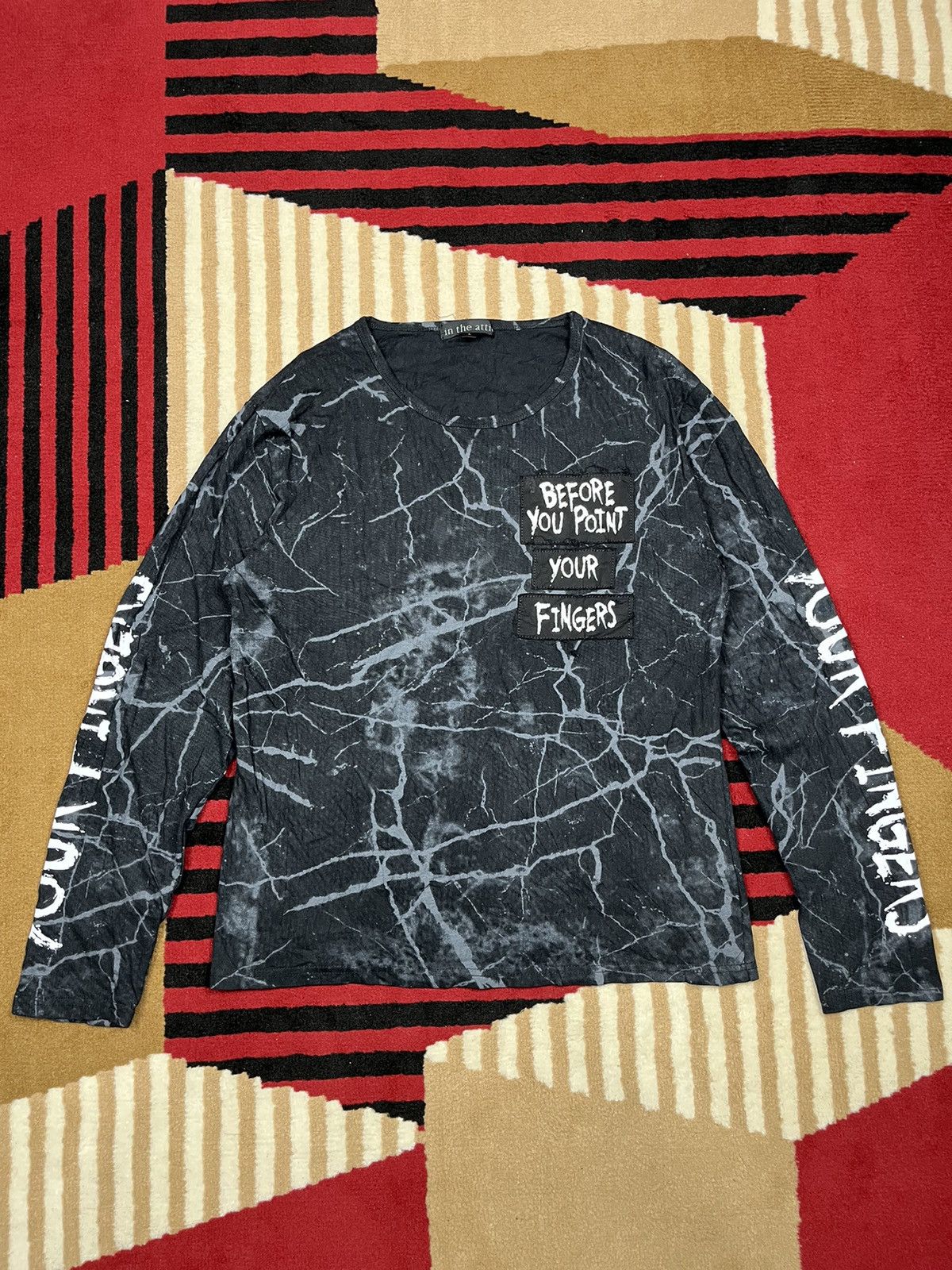 In The Attic × Le Grande Bleu (L.G.B.) × Yasuyuki Ishii IN THE ATTIC Longsleeve Size US M / EU 48-50 / 2 - 5 Thumbnail