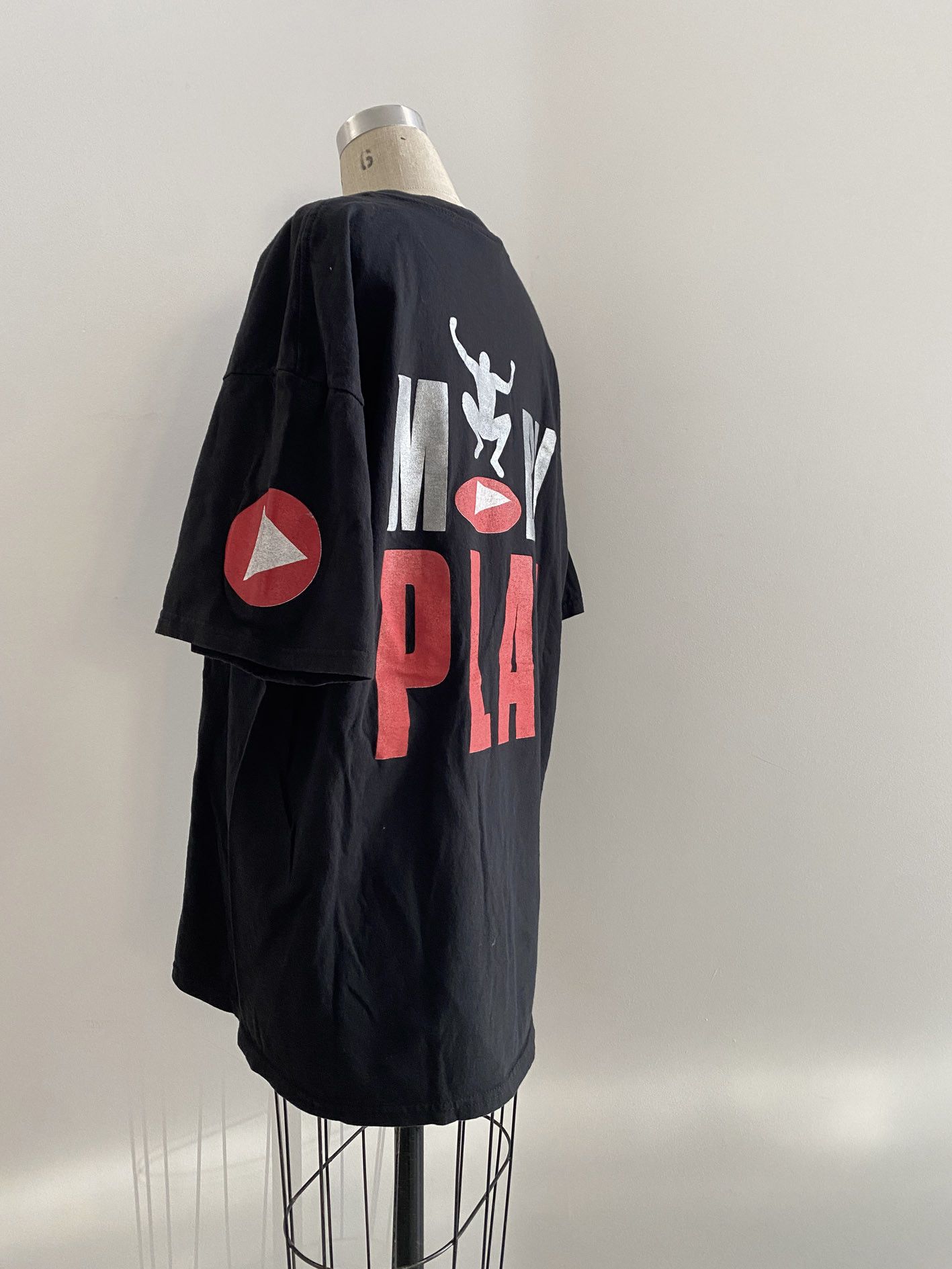 Vintage 90s Vintage Moby Play shirt Size US XL / EU 56 / 4 - 4 Thumbnail