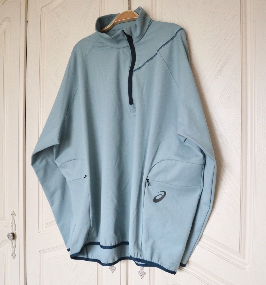 Kiko Kostadinov Asics 19AW Half Slant Zip Pullover Sweatshirt Size US L / EU 52-54 / 3 - 3 Thumbnail