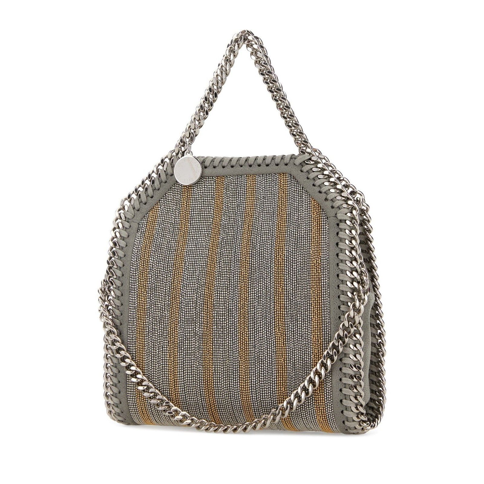 Stella McCartney Stella McCartney Falabella Tiny Silver Tote Bag New Size ONE SIZE - 2 Thumbnail