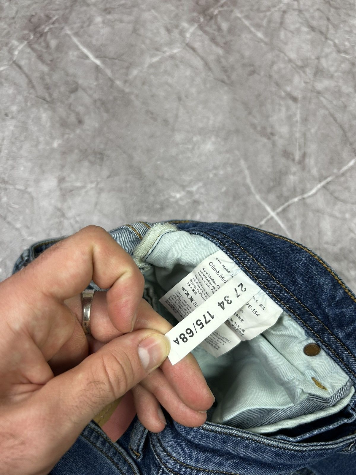 Acne Studios Acne Bla Konst Skinny Denim Jeans Size 27" / US 4 / IT 40 - 8 Thumbnail