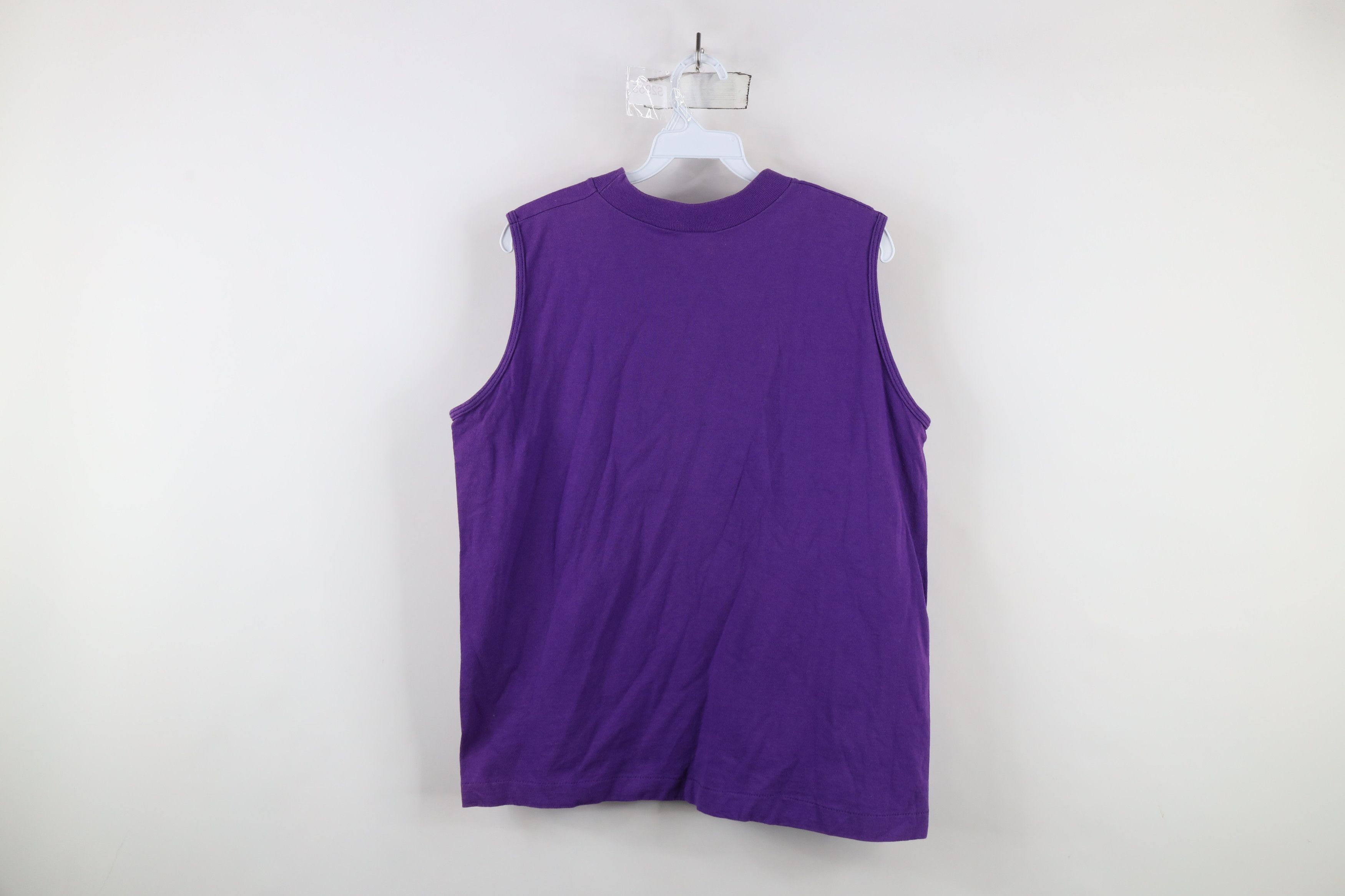 Vintage Vintage 90s Streetwear Sleeveless Muscle Tank Top T-Shirt Size L / US 10 / IT 46 - 7 Thumbnail