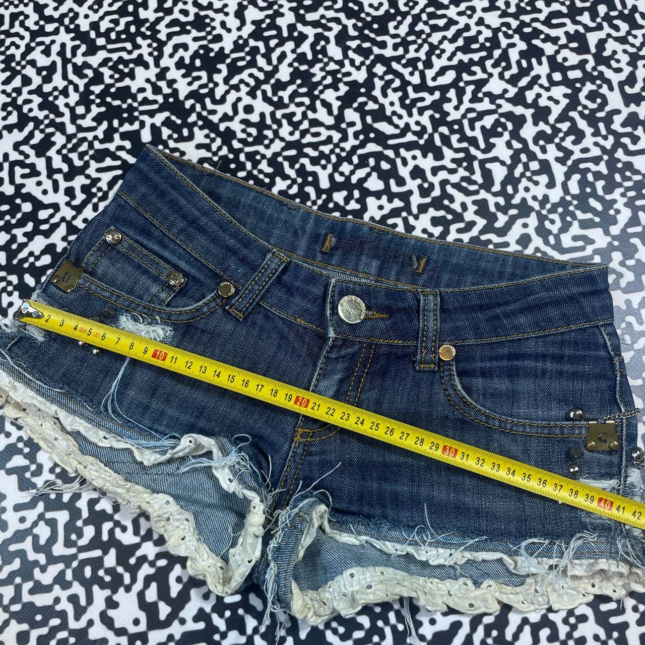 Dolce & Gabbana Vintage Y2K Dolce Gabbana Sexy Luxury Distressed Style Short Size 27" / US 4 / IT 40 - 15 Thumbnail