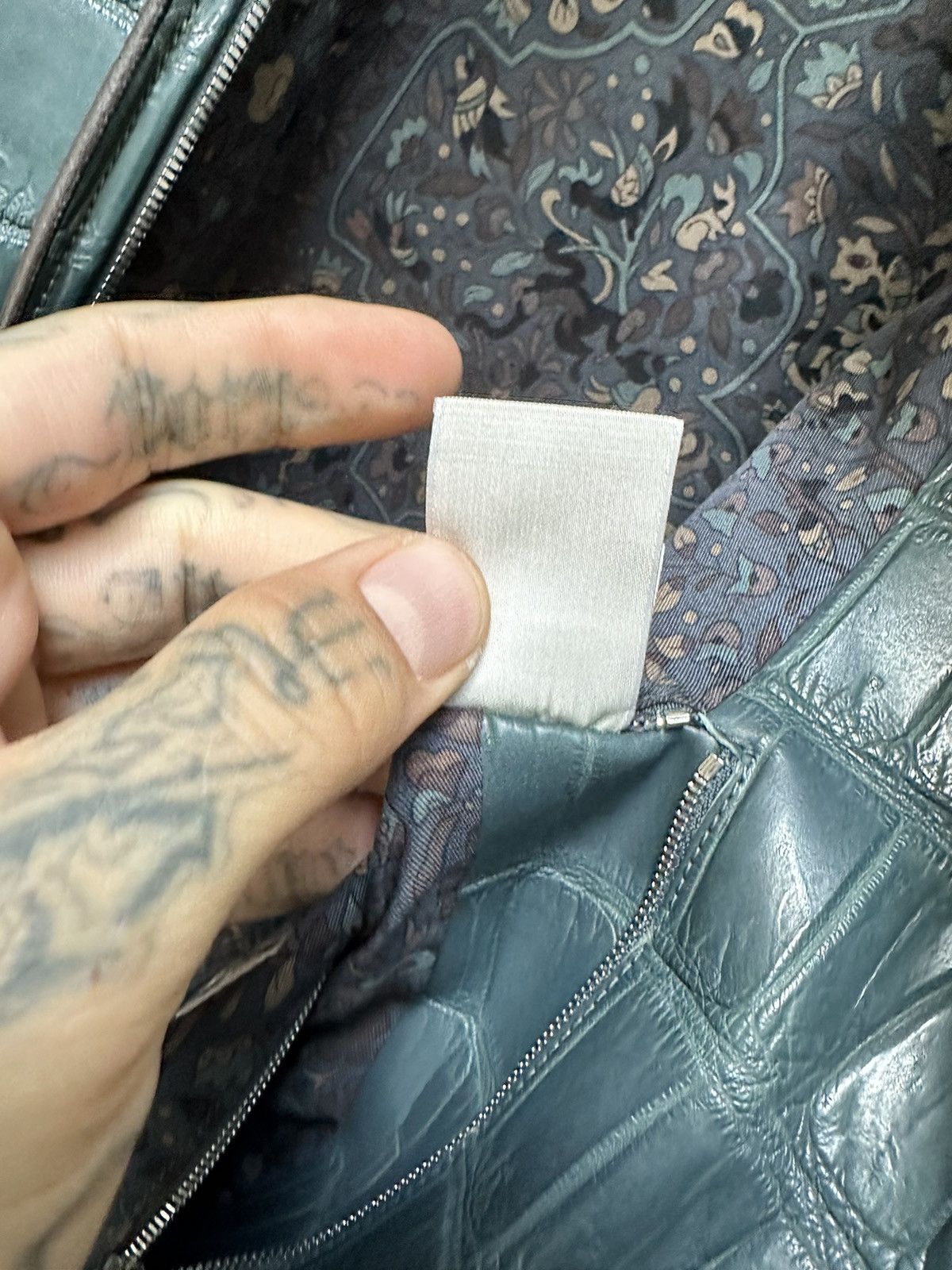 Hermes HERMES 1/1 CROC JACKET $350K 4Gseller Size US L / EU 52-54 / 3 - 10 Thumbnail