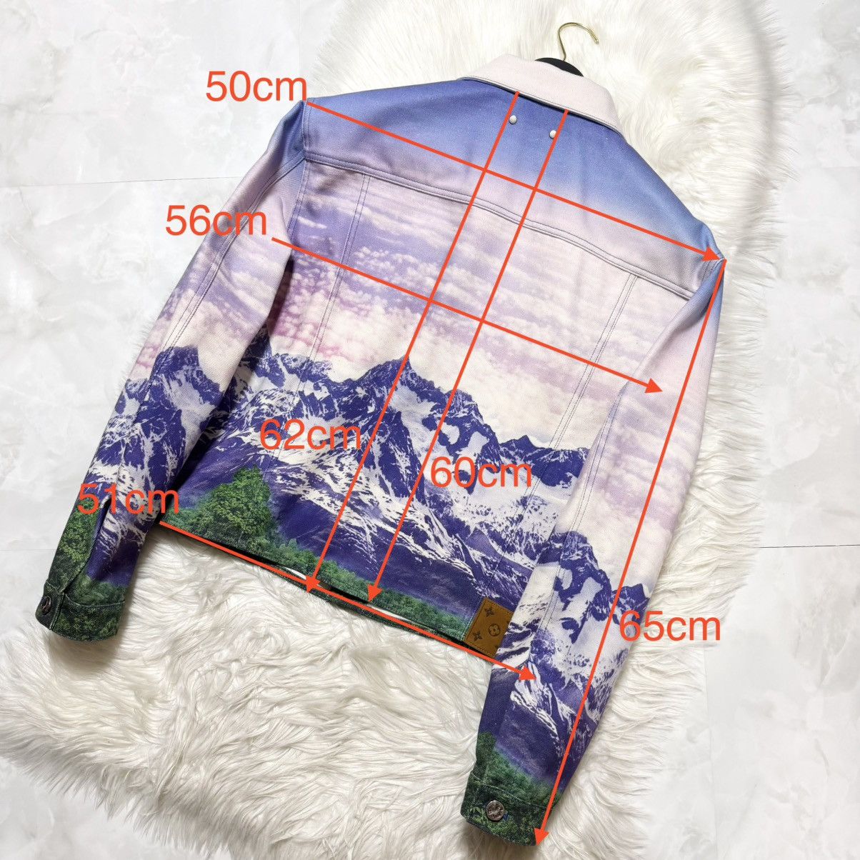 Louis Vuitton New Louis Vuitton Landscape Denim Jacket Monogram Leater Size US M / EU 48-50 / 2 - 11 Thumbnail