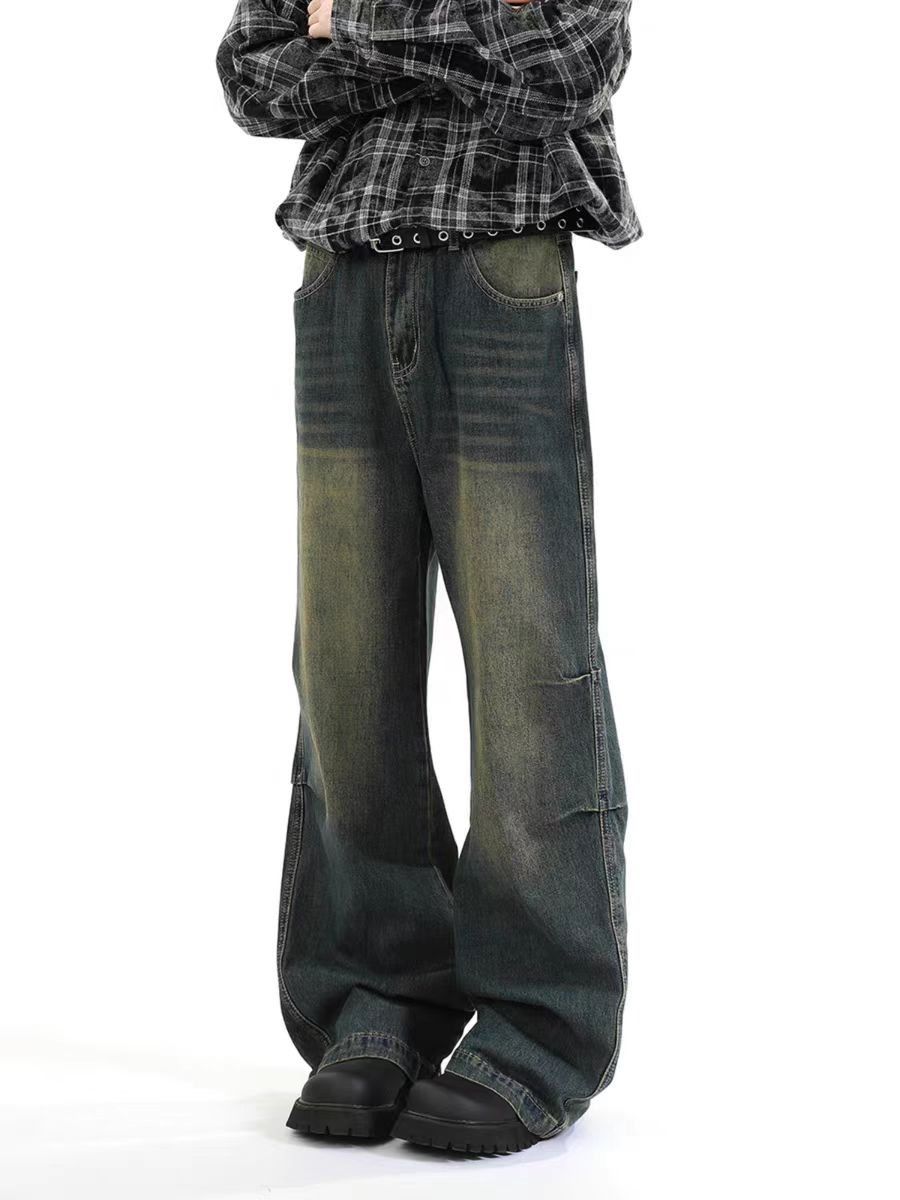 Japanese Brand × Jean Vintage Loose Straight Leg Casual Denim Trousers Size US 34 / EU 50 - 4 Thumbnail