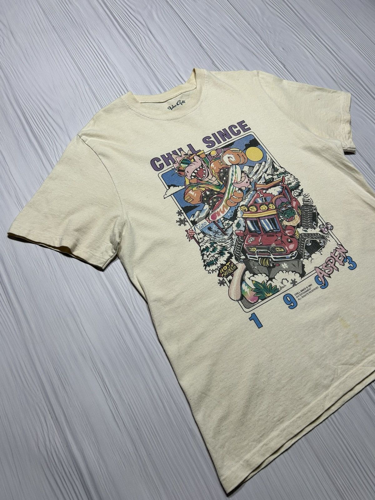 Vintage Vintage 1993 Aspen Chill Since T-Shirt Size US M / EU 48-50 / 2 - 3 Thumbnail