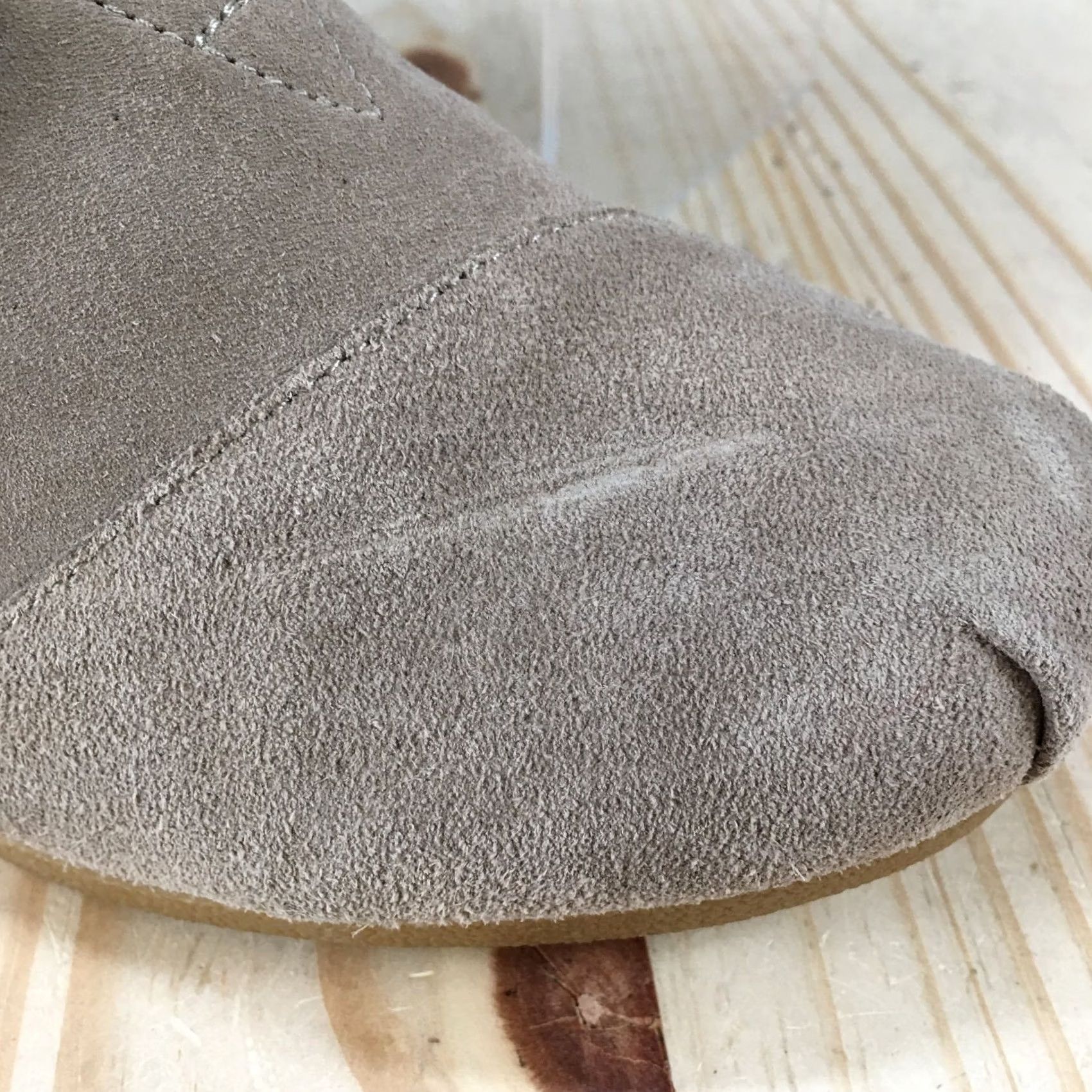 Toms TOMS Boots Womens 9.5 Desert Wedge Ankle Bootie Brown Suede Lace Up Casual Shoes Size US 10 / IT 40 - 7 Thumbnail