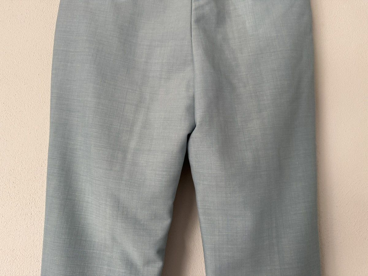Maison Margiela Margiela Tailored Trousers in Pale Blue Wool–Mohair Blend Size US 30 / EU 46 - 6 Thumbnail