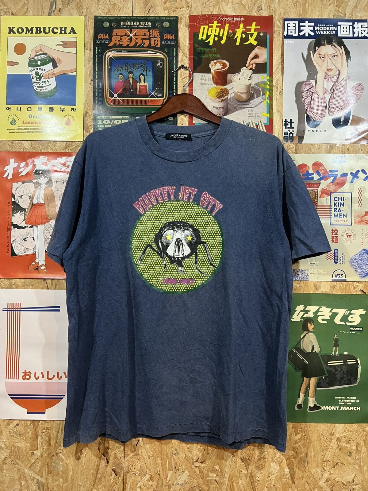 Undercover Vintage Undercover Jun Takahashi Blankey Jet City Tee Size US L / EU 52-54 / 3 - 1 Thumbnail