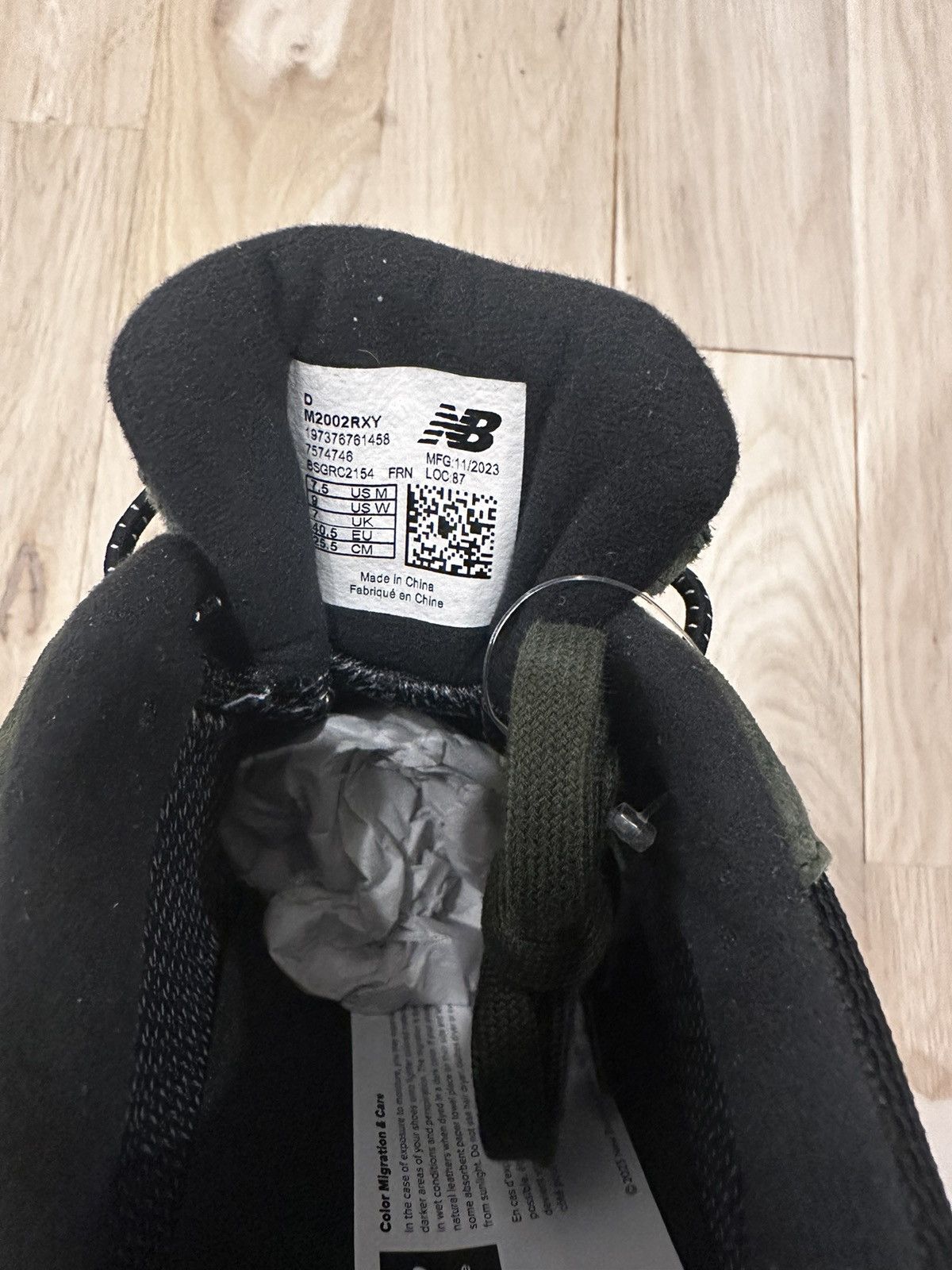 JJJJound × New Balance Jjjjound X New Balance 2002R Gore-tex Size US 7.5 / EU 40-41 - 5 Thumbnail