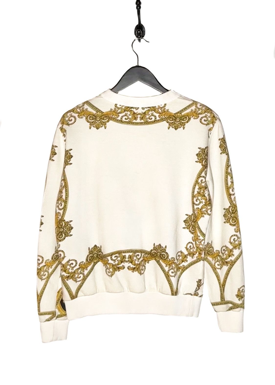 Versace Versace Coupe Des Dieux Ivory Sweatshirt Size M / US 6-8 / IT 42-44 - 6 Thumbnail