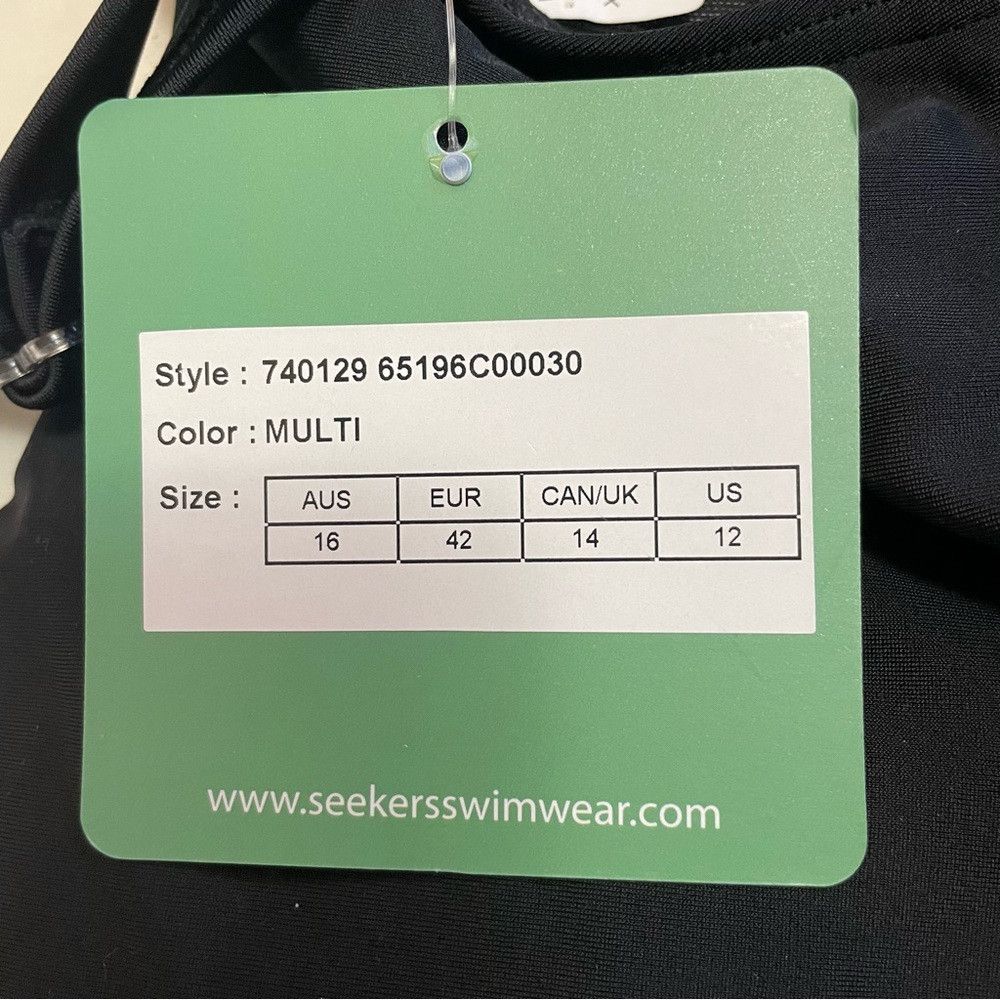 Other NWT New $122 Seekers Essentials Australia One Piece Swimsui Size XL / US 12-14 / IT 48-50 - 5 Thumbnail