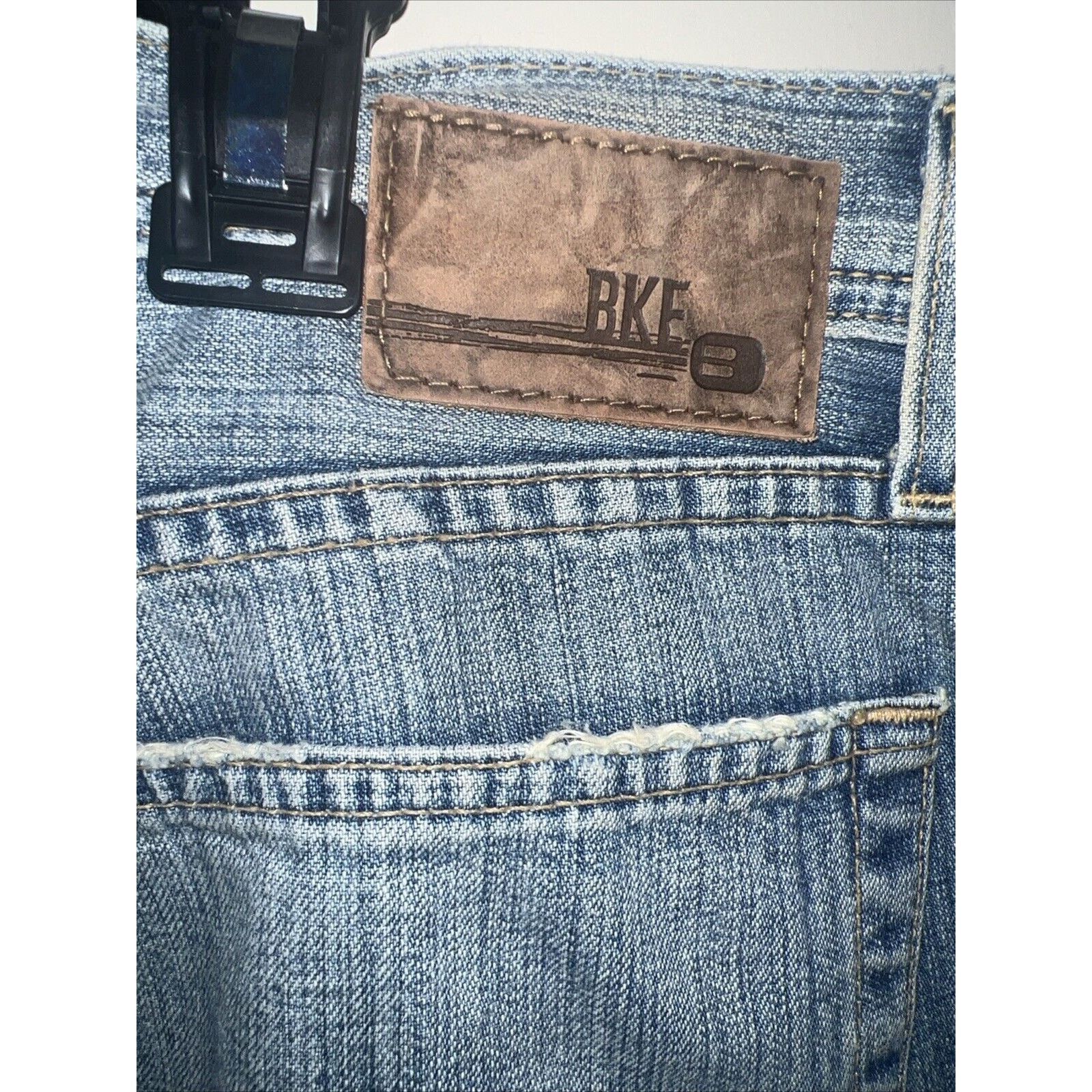 BKE BKE Jeans Men's 40x33 Jaxon Light Washed Blue Bootcut Denim Size US 40 / EU 56 - 11 Thumbnail