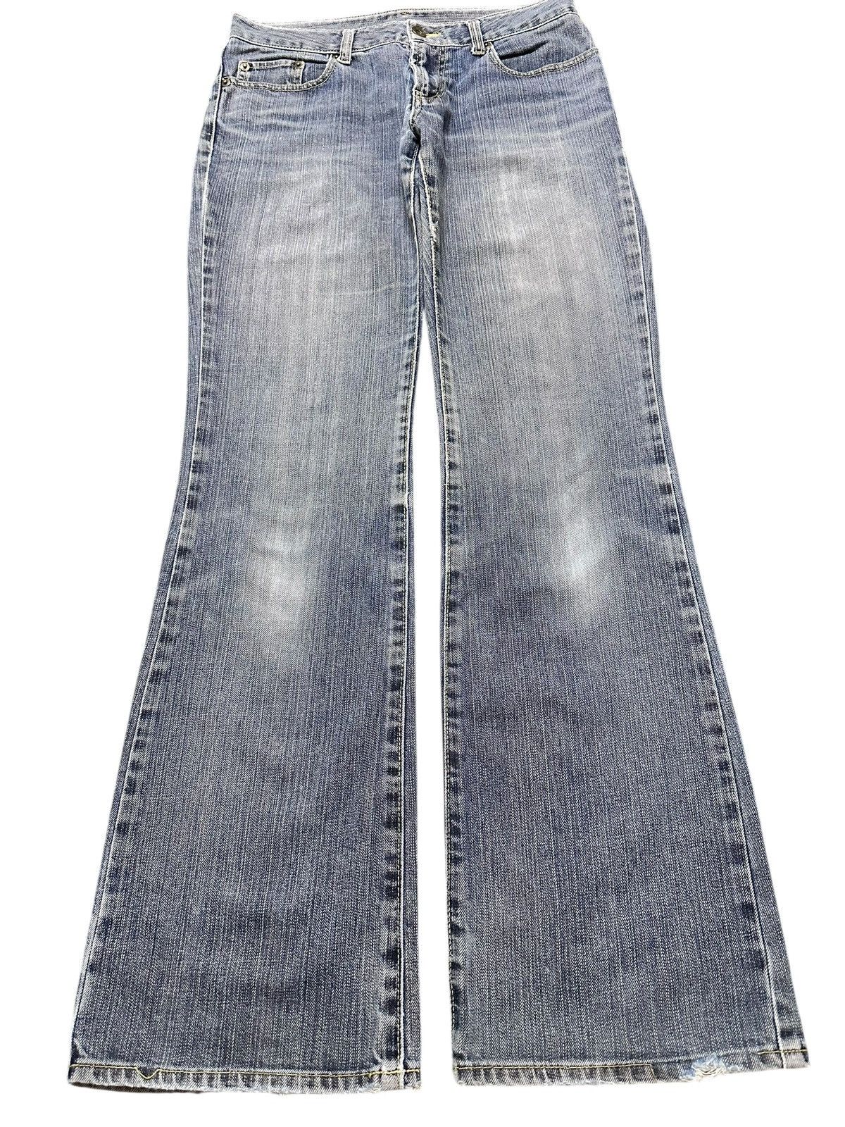 Japanese Brand Vintage Japanese Brand Faded Wash Flare Jeans Size US 29 - 1 Thumbnail