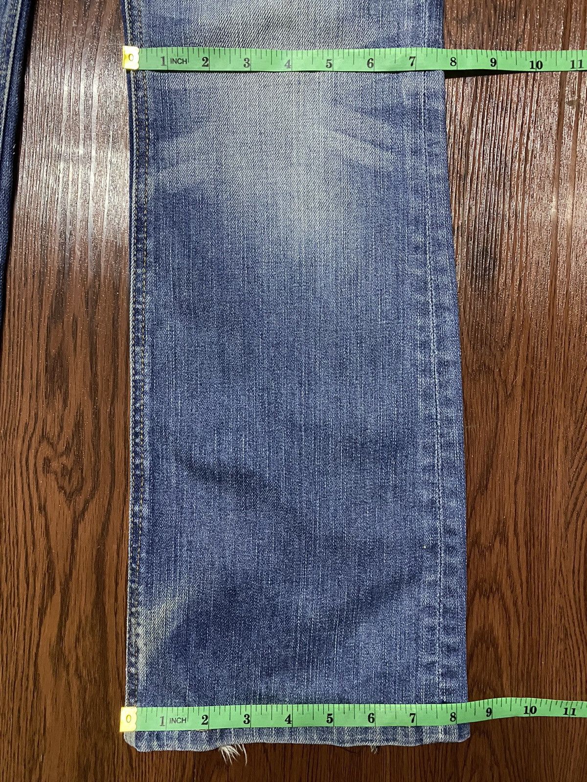 Japanese Brand Vintage Bush Pants Blue Faded Wash Japanese Brand Jeans Size US 28 / EU 44 - 11 Thumbnail