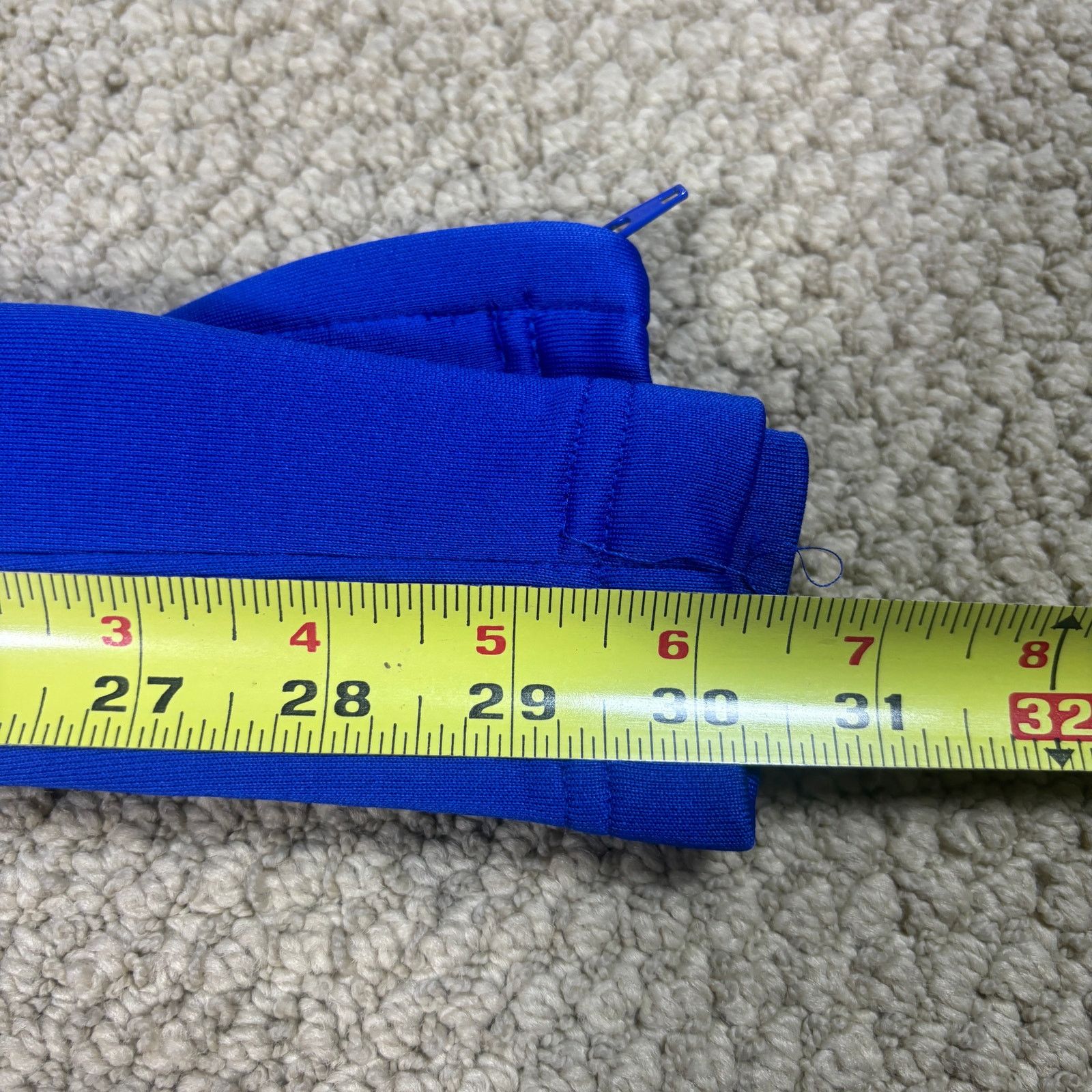 Nike y2k 2000s style Nike baggy wide leg blue sweatpants 28x30 M Size US 28 / EU 44 - 8 Thumbnail