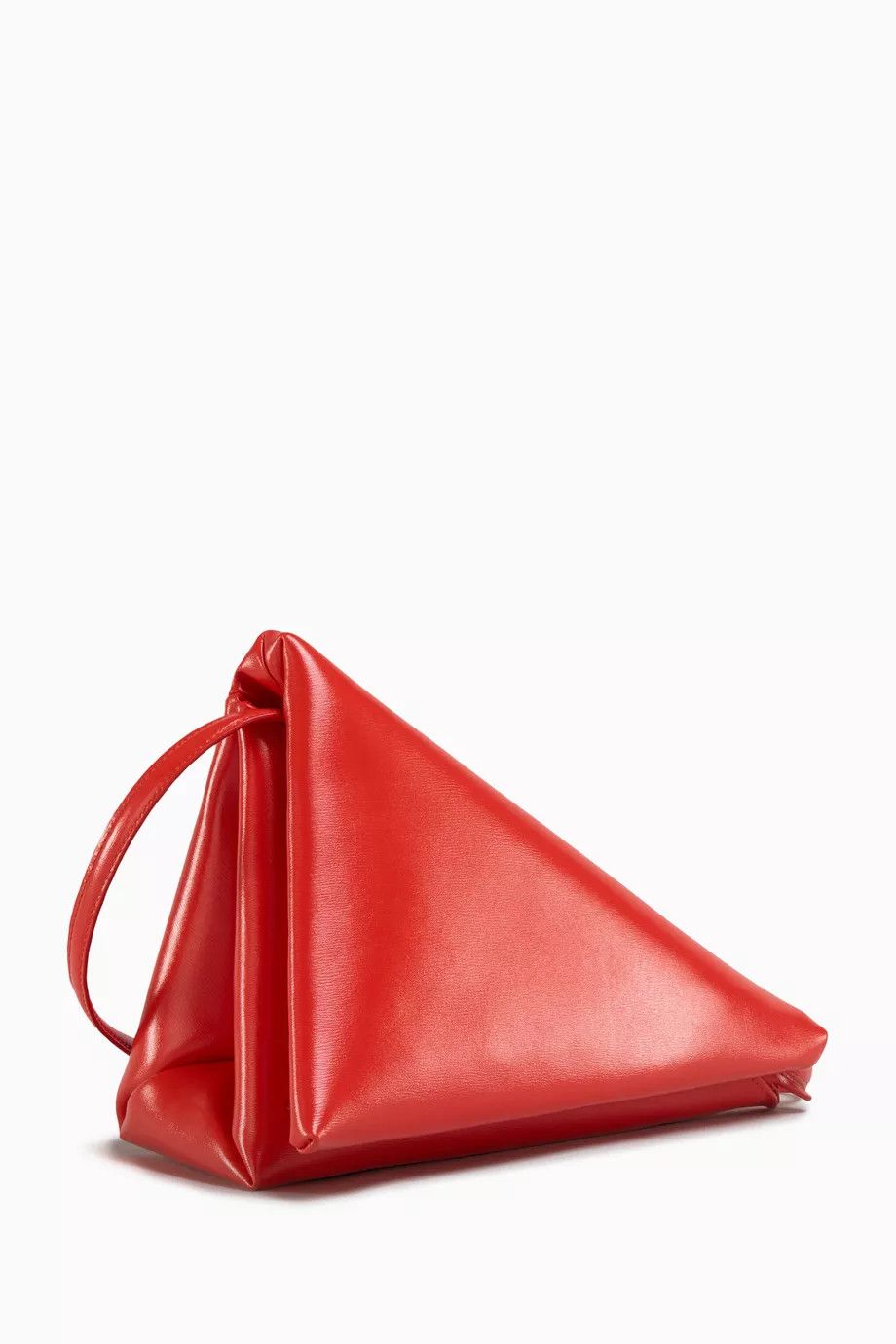 Marni oc11z0525 Size: OS/Prisma Shoulder Bag In Leather in Red Size ONE SIZE - 4 Thumbnail
