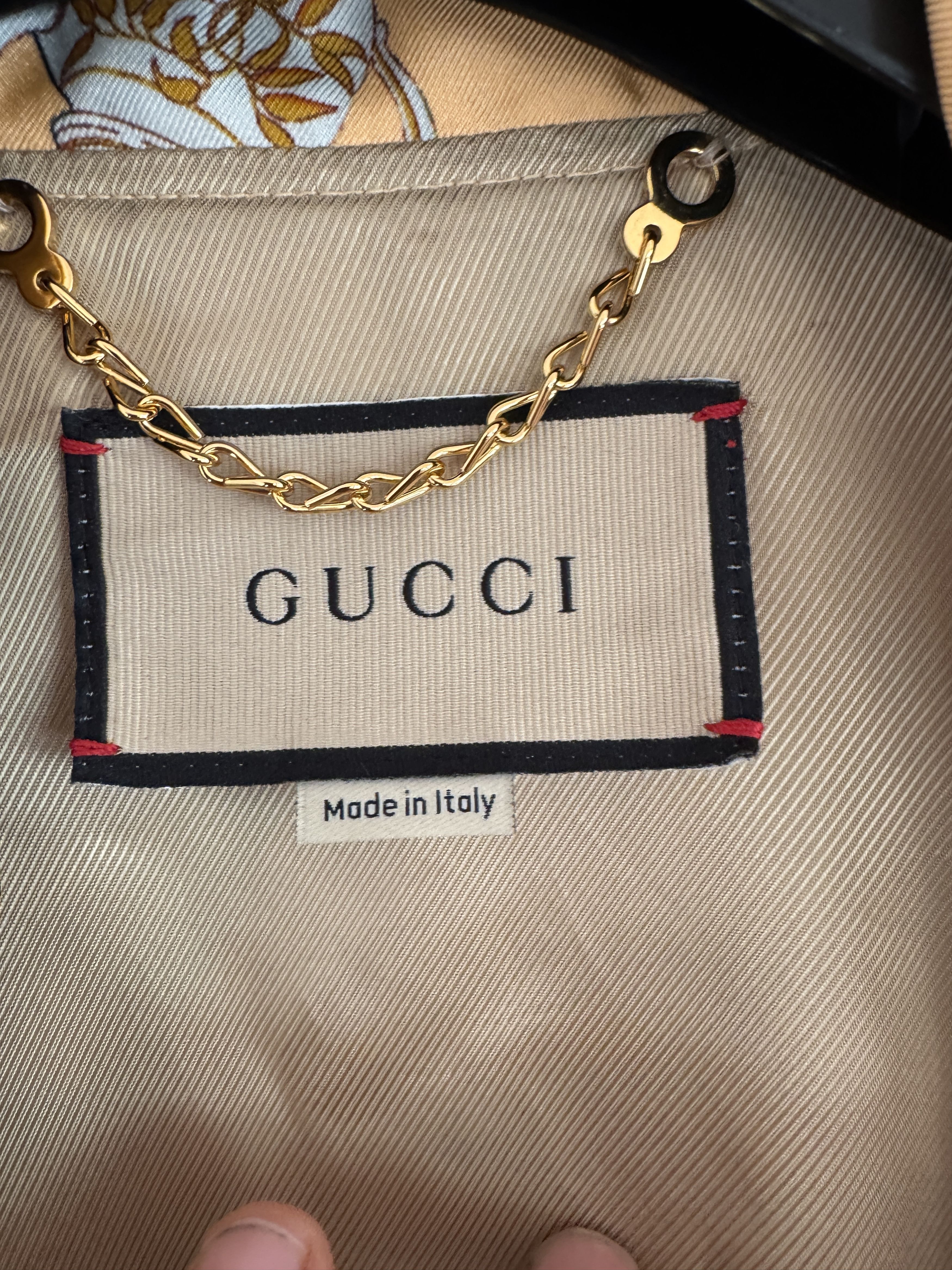 Gucci 1of1 SAMPLE Ceramic Print Silk Track Jacket Size US L / EU 52-54 / 3 - 24 Thumbnail