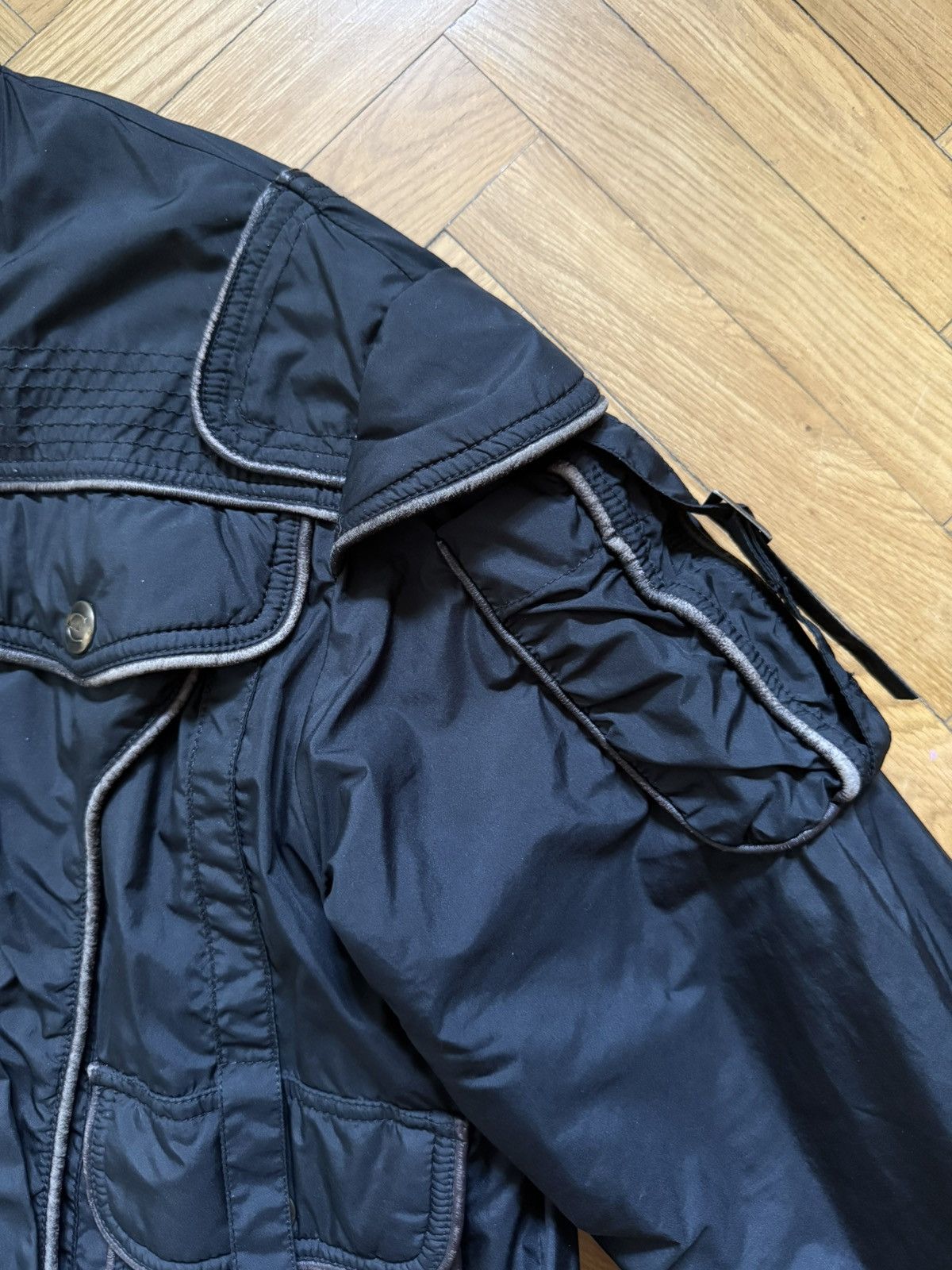Just Cavalli Just Cavalli/Roberto Cavalli Cargo Gun Black Utility Bomber Size US M / EU 48-50 / 2 - 9 Thumbnail