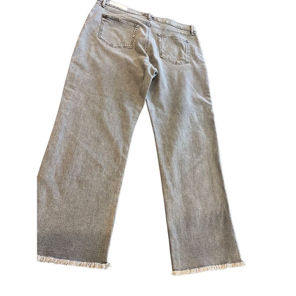 Loft LOFT MID RISE STRAIGHT JEANS SIZE 14 Size 36" / US 14 / IT 50 - 4 Thumbnail