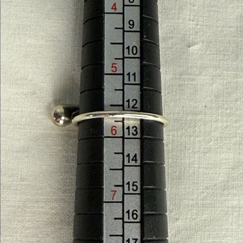 Tiffany & Co. Tiffany & Co. Elsa Peretti Teardrop Ring – Sterling Silver Size ONE SIZE - 6 Thumbnail