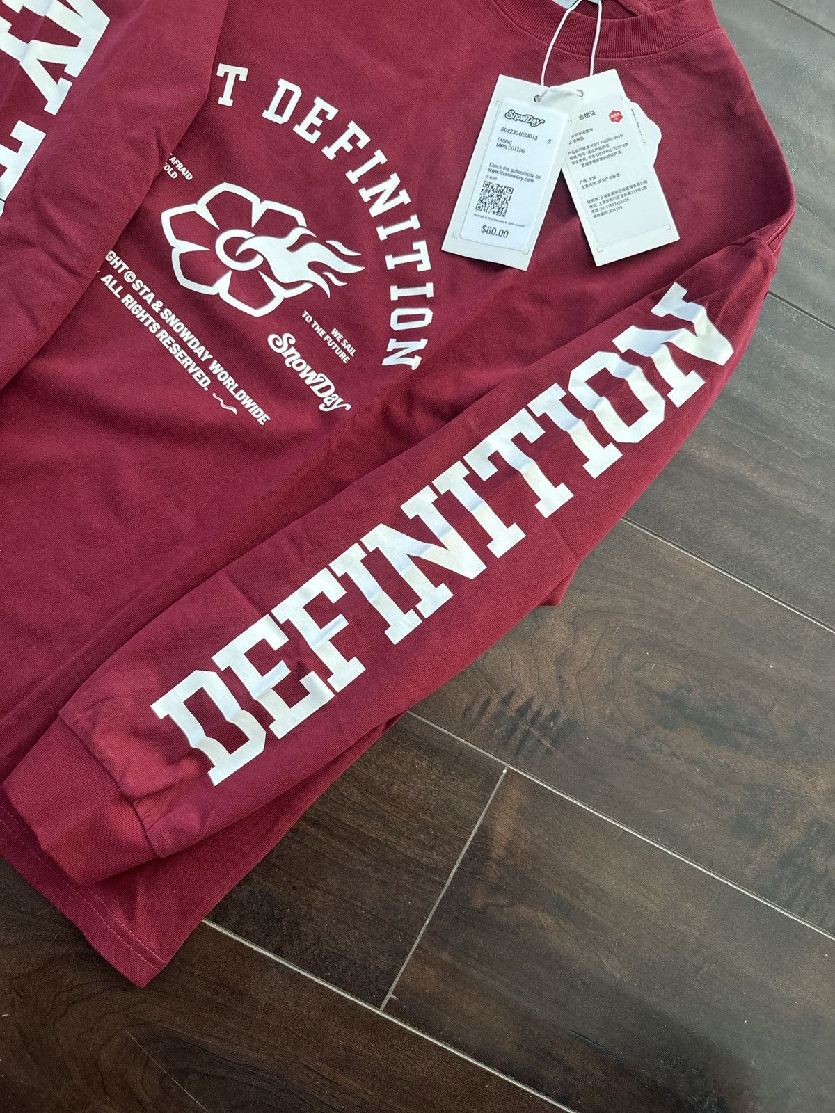 Snowday Snowday Long Sleeve Tee - Size Small - BRAND NEW! Size US S / EU 44-46 / 1 - 5 Thumbnail