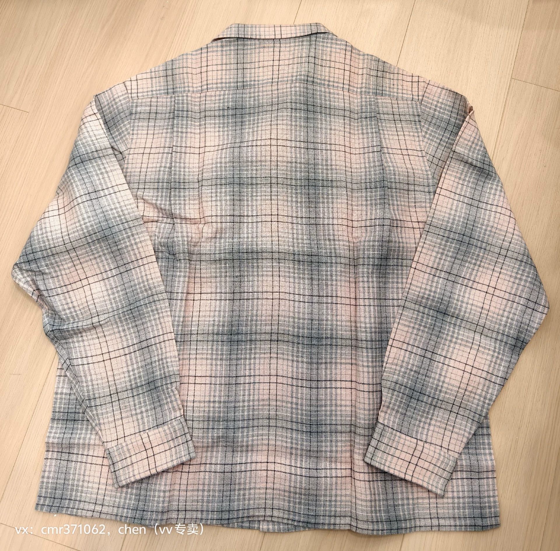 Visvim VISVIM 24ICT KEESEY CHECK LS SHIRT BLK 3/5 PNK 3/5 Size US L / EU 52-54 / 3 - 6 Thumbnail